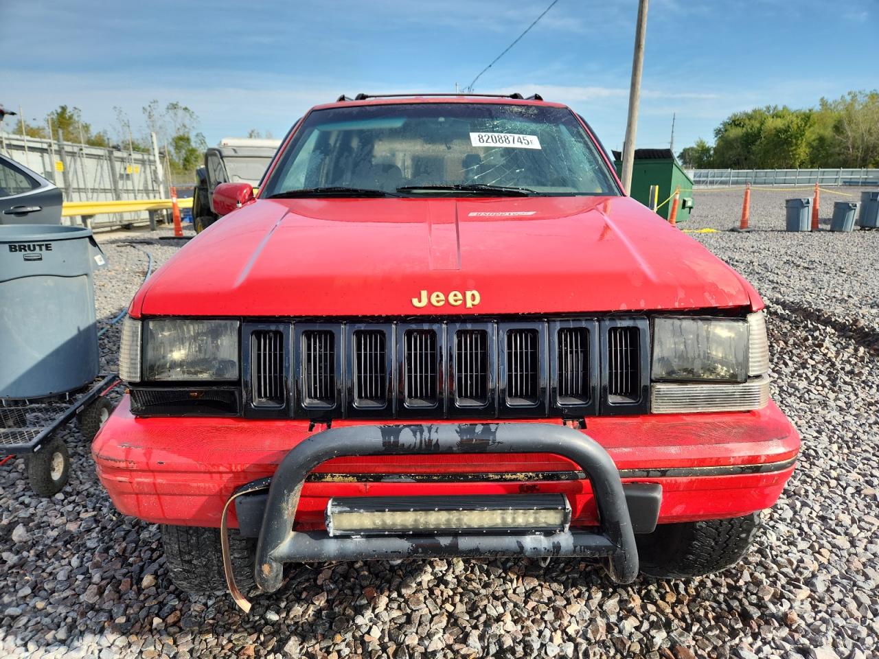 1994 Jeep Grand Cherokee Limited Red vin: 1J4GZ78Y7RC139748