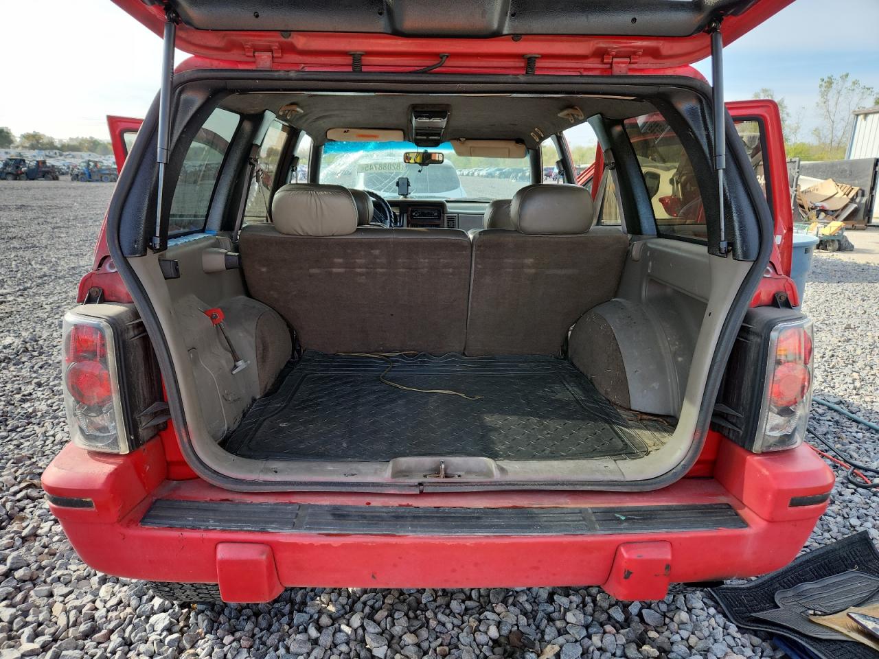 1994 Jeep Grand Cherokee Limited Red vin: 1J4GZ78Y7RC139748