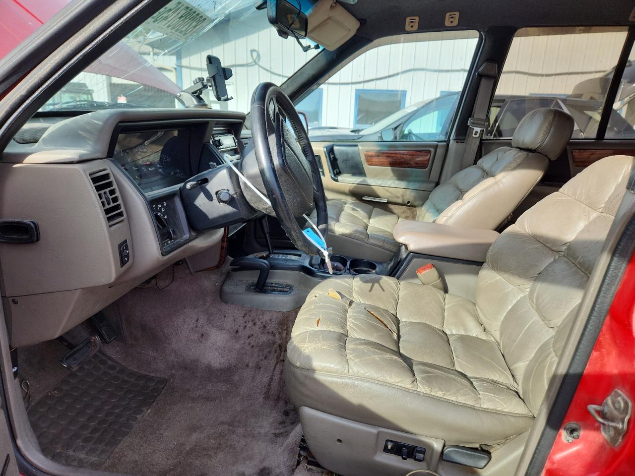 1994 Jeep Grand Cherokee Limited Red vin: 1J4GZ78Y7RC139748