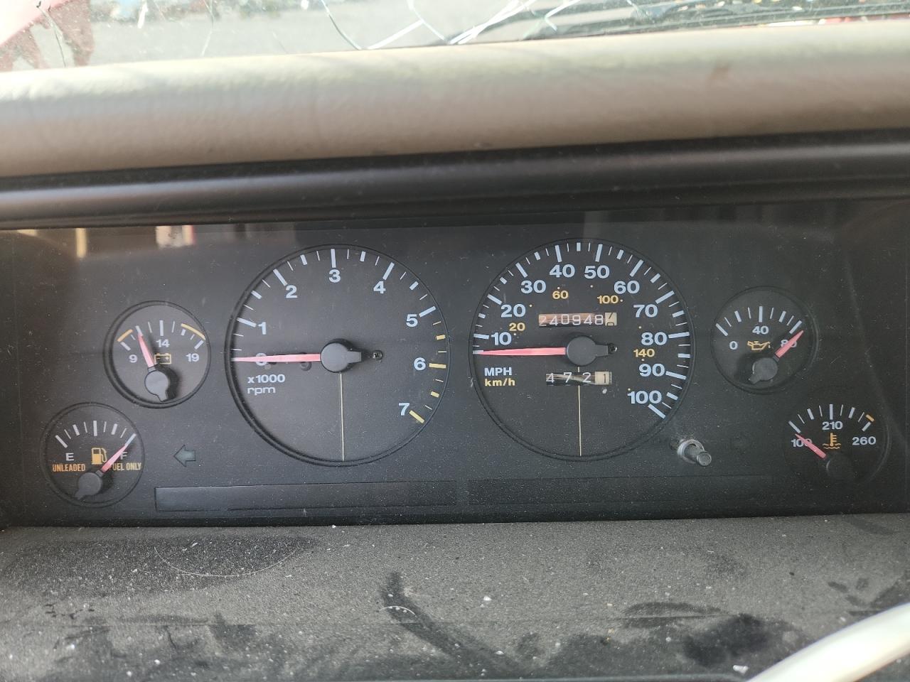 1994 Jeep Grand Cherokee Limited Red vin: 1J4GZ78Y7RC139748