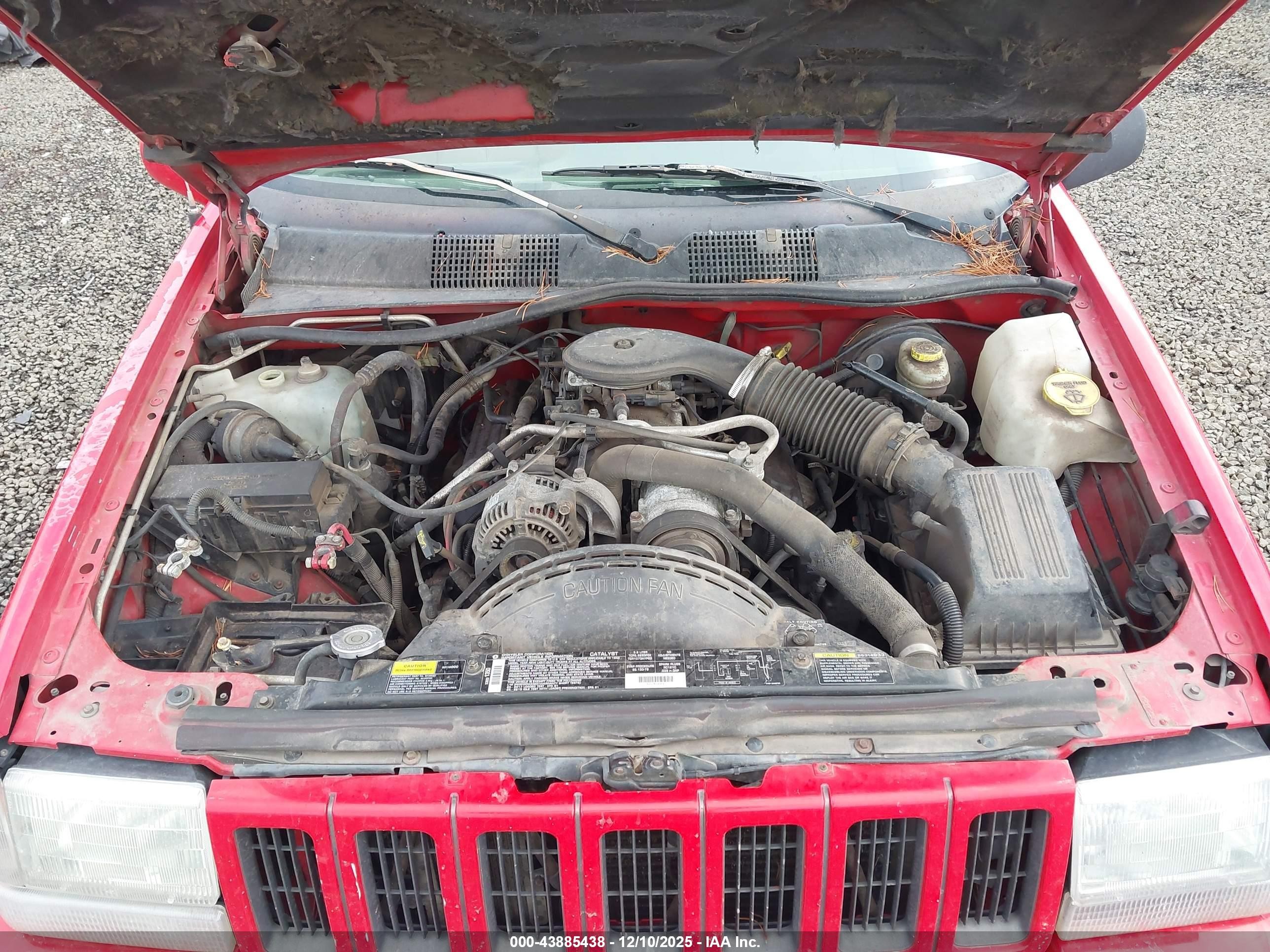 1996 Jeep Grand Cherokee Limited Красный vin: 1J4GZ78Y7TC252610