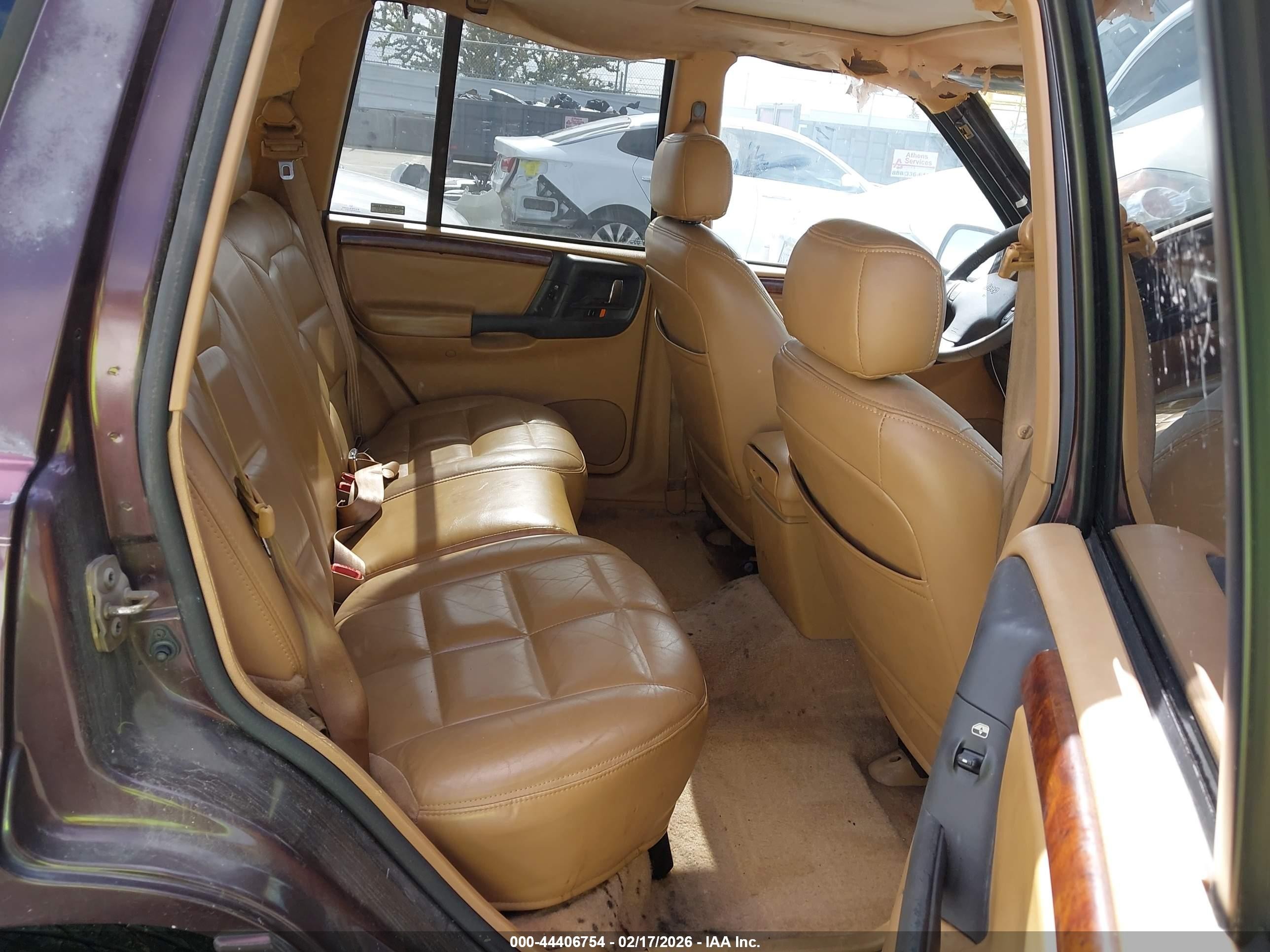 1996 Jeep Grand Cherokee Limited Purple vin: 1J4GZ78Y7TC310571