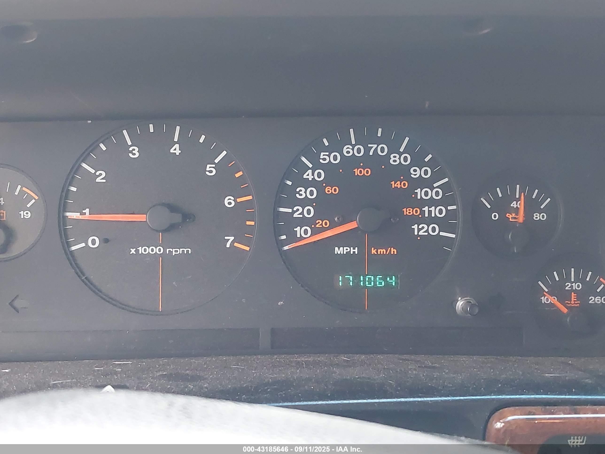 1996 Jeep Grand Cherokee Limited Green vin: 1J4GZ78Y7TC326060