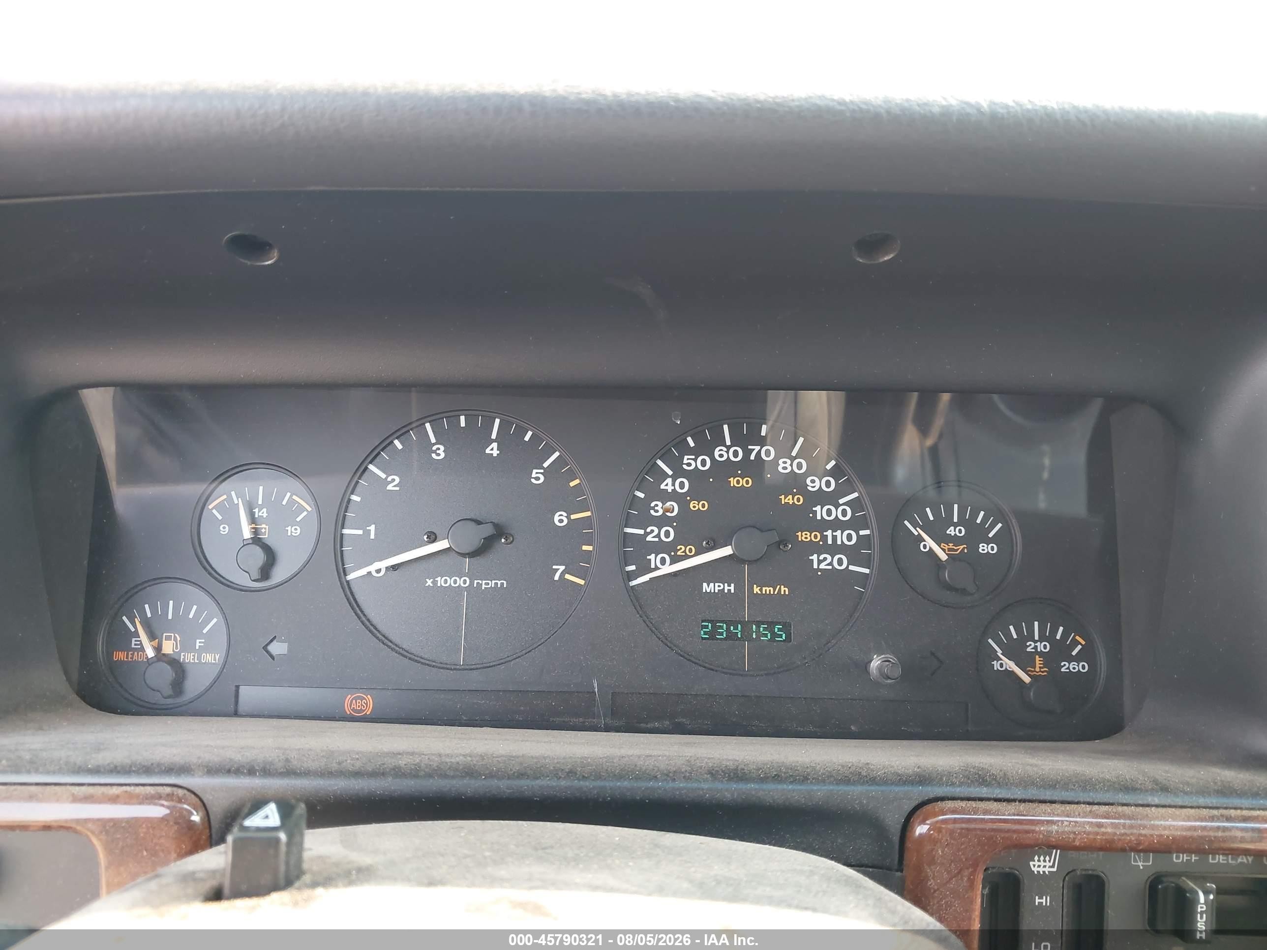 1997 Jeep Grand Cherokee Limited White vin: 1J4GZ78Y7VC575171
