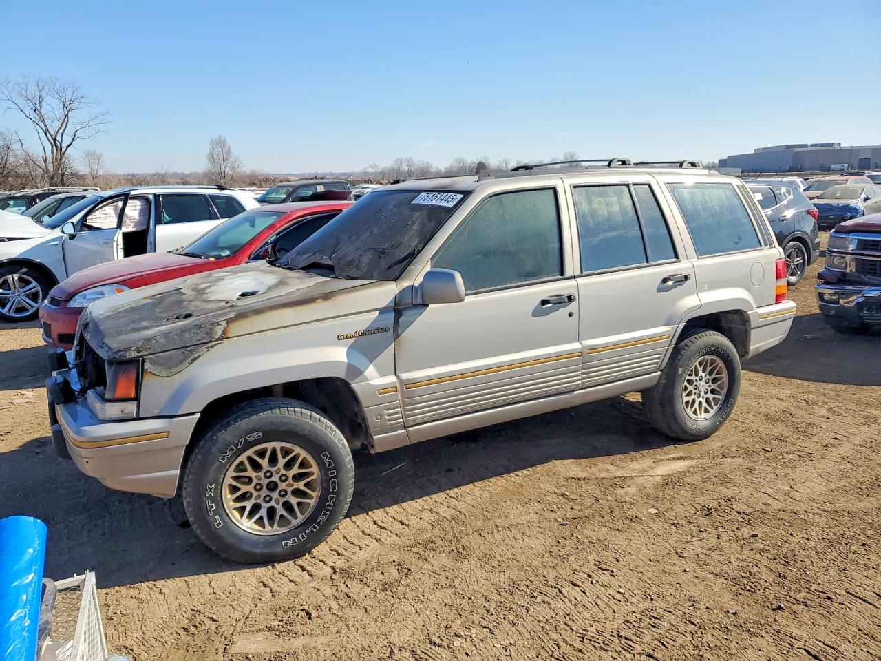 1994 Jeep Grand Cherokee Limited Серебряный vin: 1J4GZ78Y8RC349498