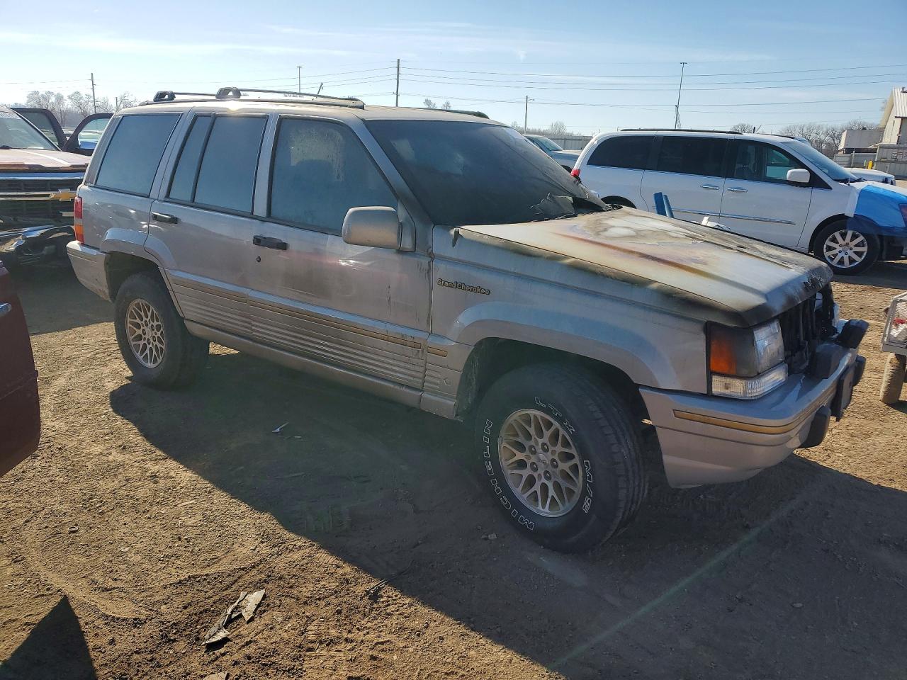 1994 Jeep Grand Cherokee Limited Серебряный vin: 1J4GZ78Y8RC349498