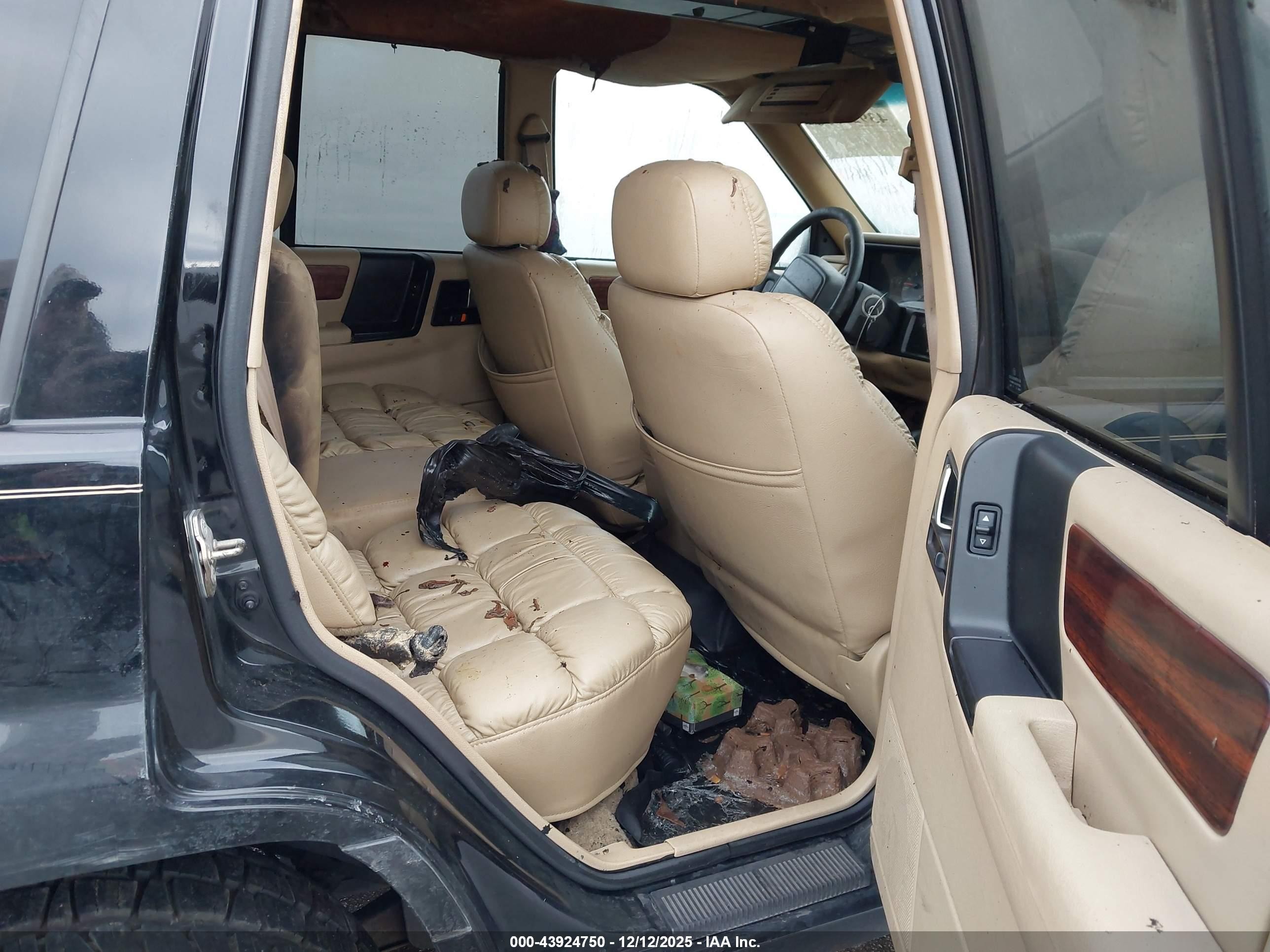 1995 Jeep Grand Cherokee Limited/orvis Black vin: 1J4GZ78Y9SC786979
