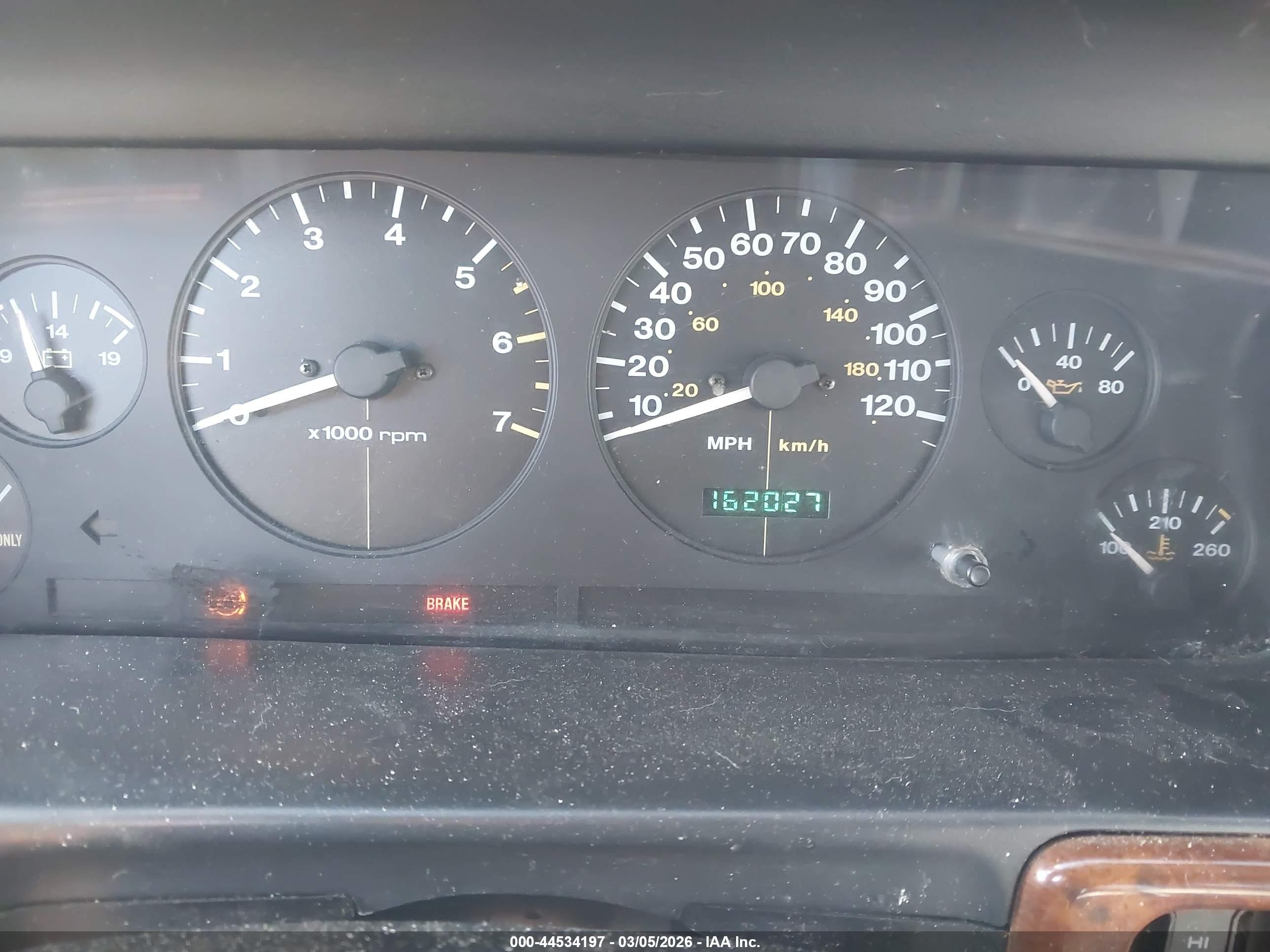 1998 Jeep Grand Cherokee Limited Blue vin: 1J4GZ78Y9WC240494