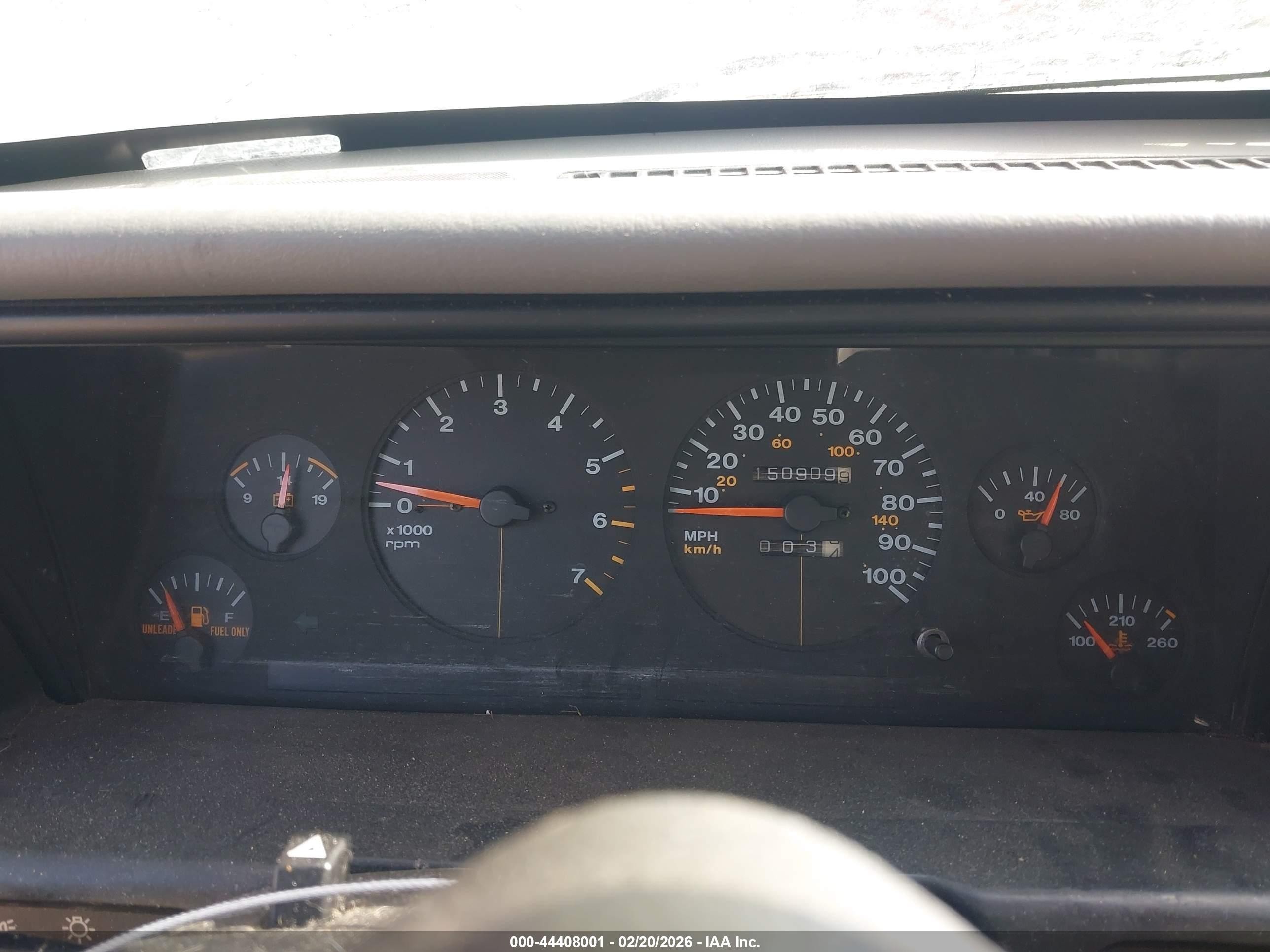 1995 Jeep Grand Cherokee Limited/orvis Белый vin: 1J4GZ78YXSC504896