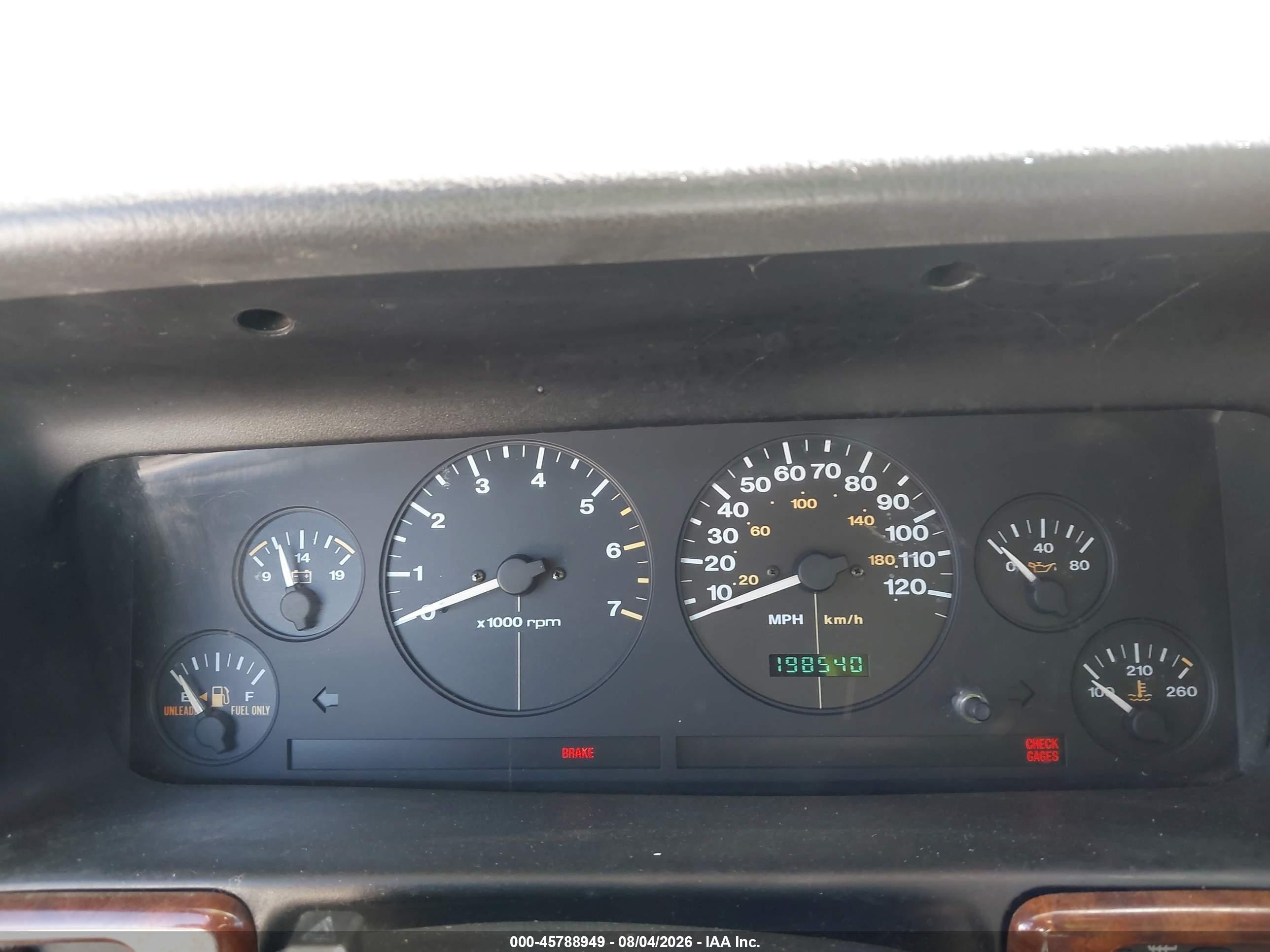 1996 Jeep Grand Cherokee Limited Green vin: 1J4GZ78YXTC354810