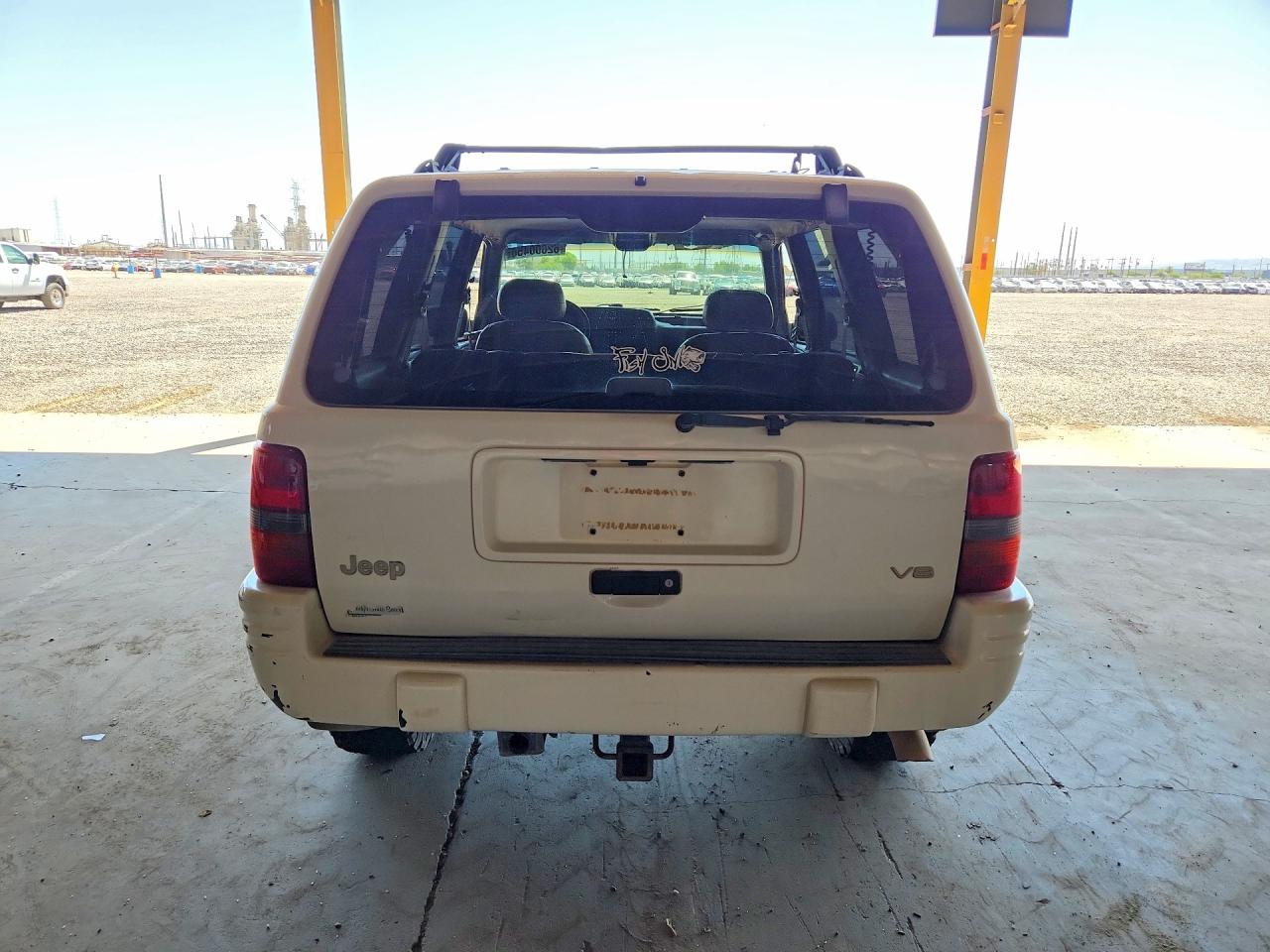 1998 Jeep Grand Cherokee Limited White vin: 1J4GZ78YXWC322296