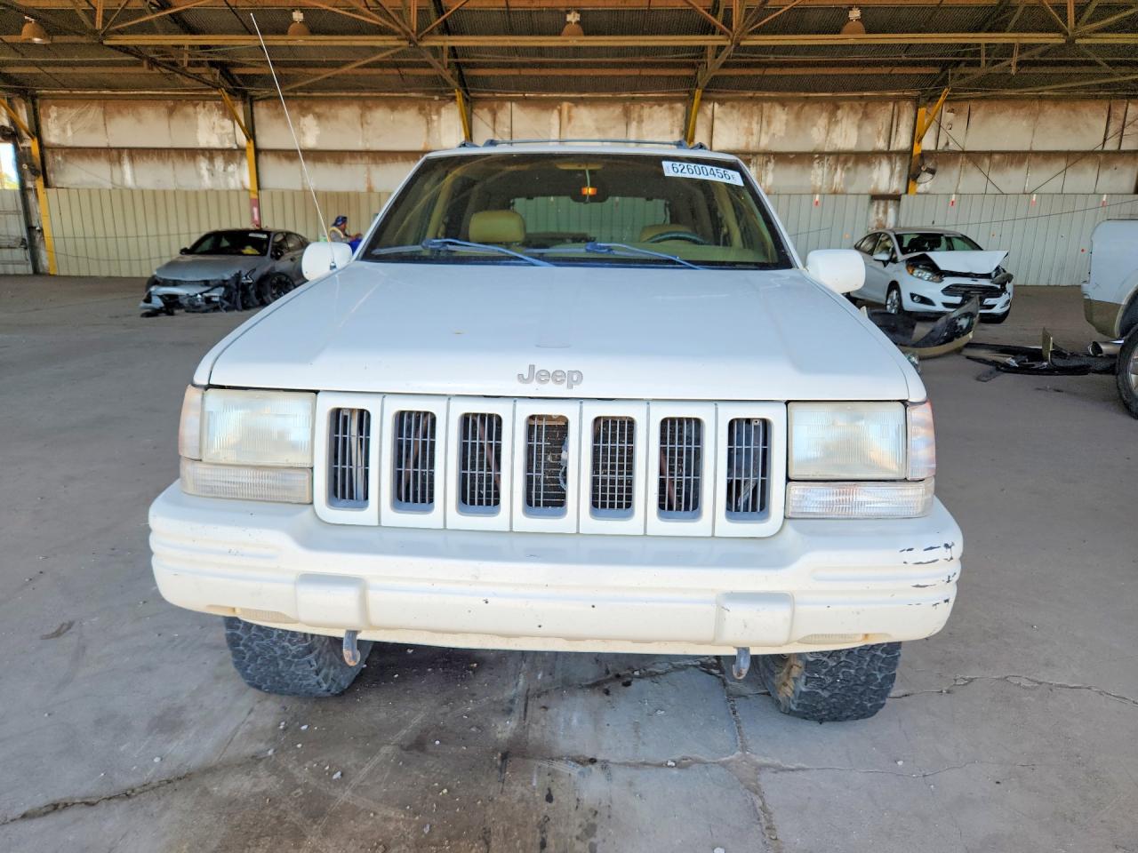 1998 Jeep Grand Cherokee Limited White vin: 1J4GZ78YXWC322296