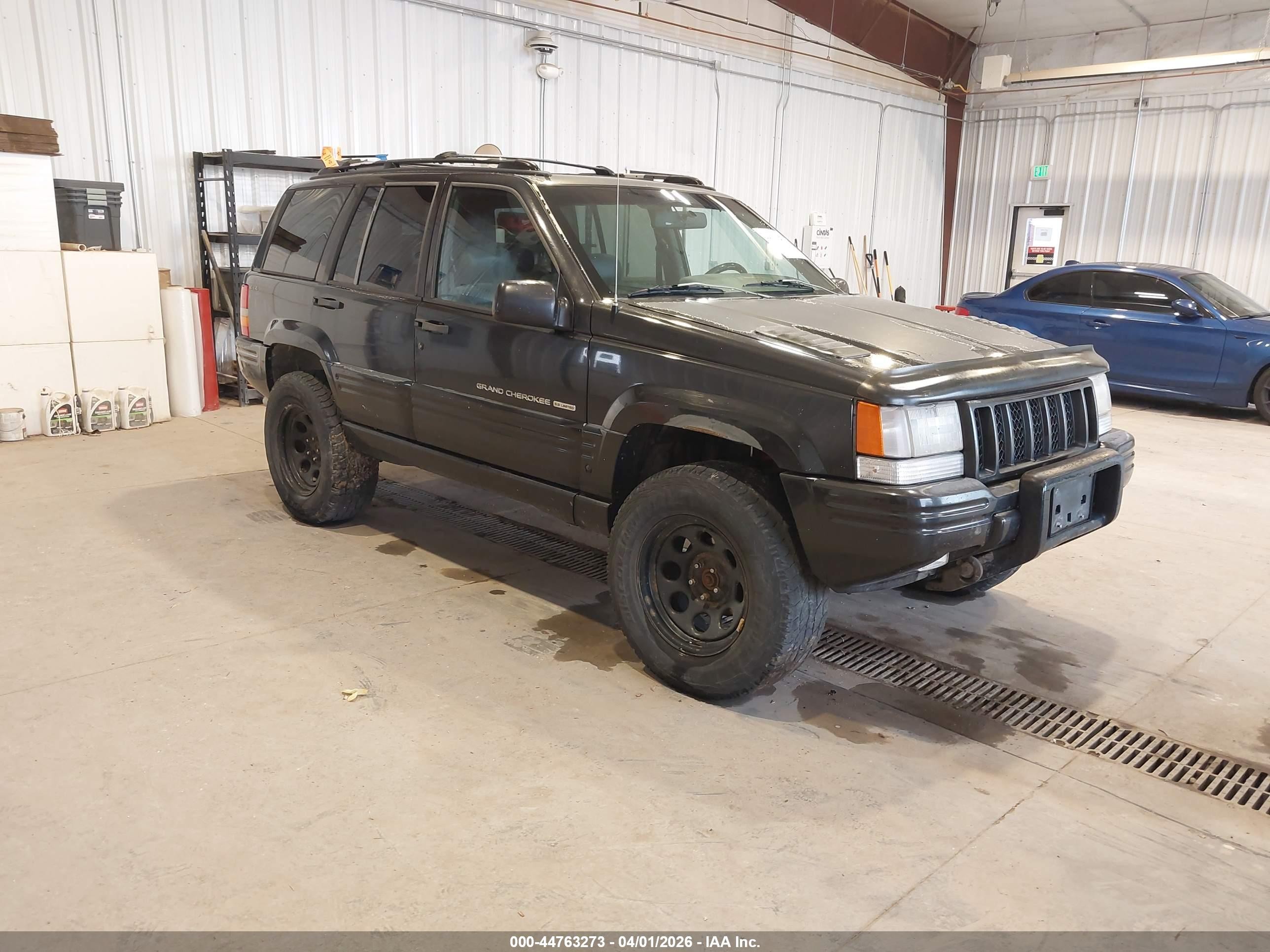 1998 Jeep Grand Cherokee Limited Black vin: 1J4GZ88Z0WC176201
