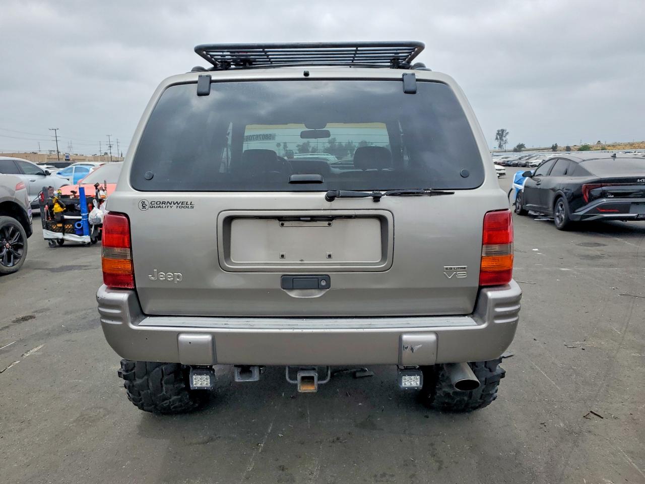 1998 Jeep Grand Cherokee Limited 5.9l Gray vin: 1J4GZ88Z7WC297758