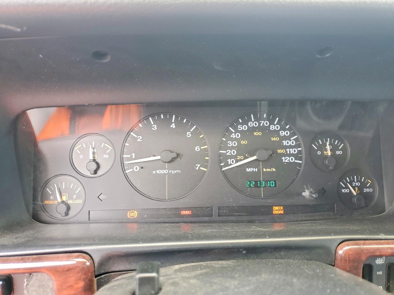1998 Jeep Grand Cherokee Limited 5.9l Gray vin: 1J4GZ88Z7WC297758