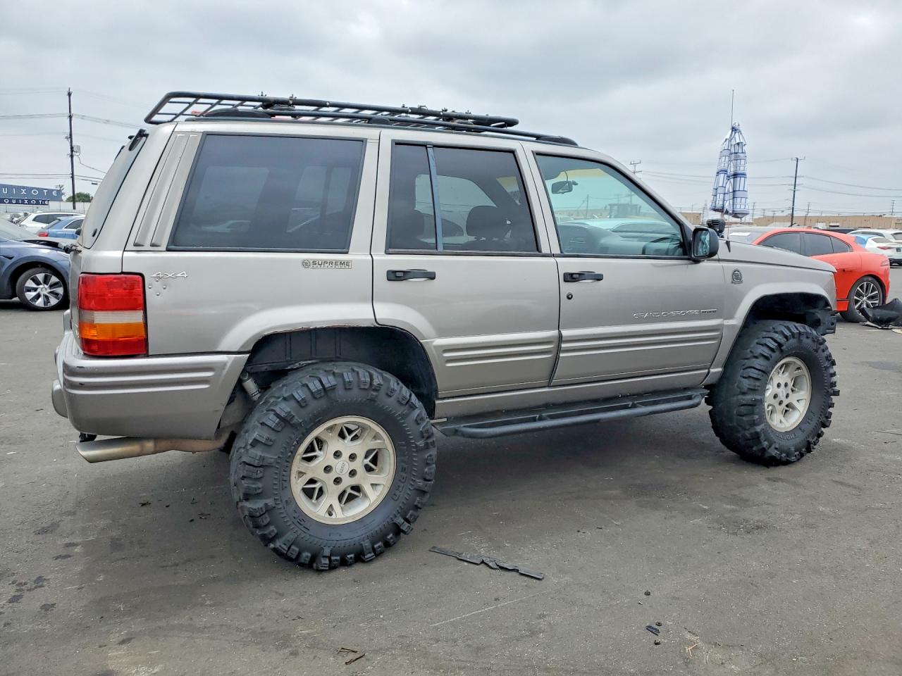 1998 Jeep Grand Cherokee Limited 5.9l Gray vin: 1J4GZ88Z7WC297758