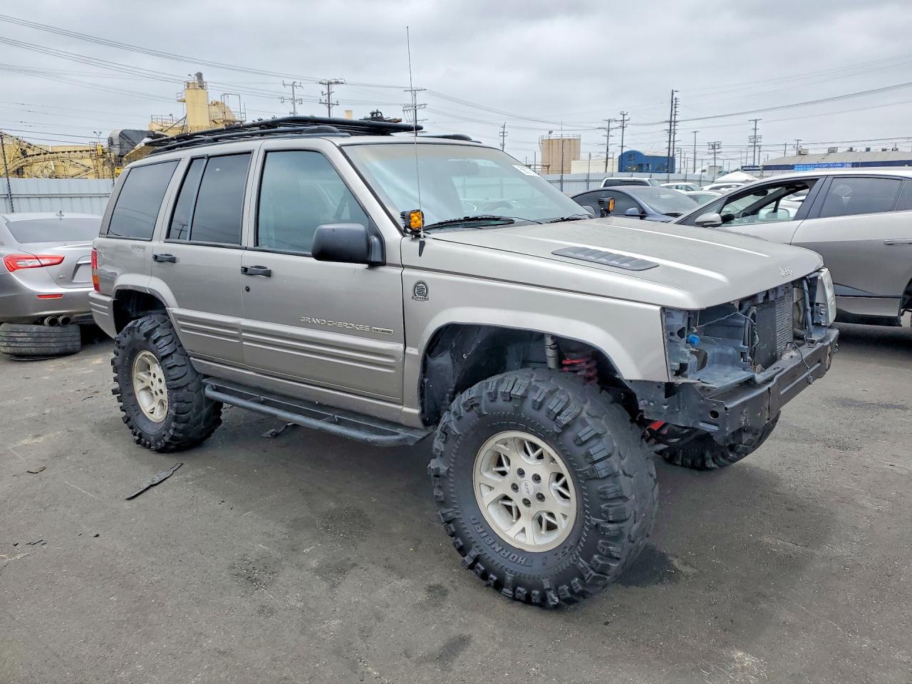 1998 Jeep Grand Cherokee Limited 5.9l Gray vin: 1J4GZ88Z7WC297758