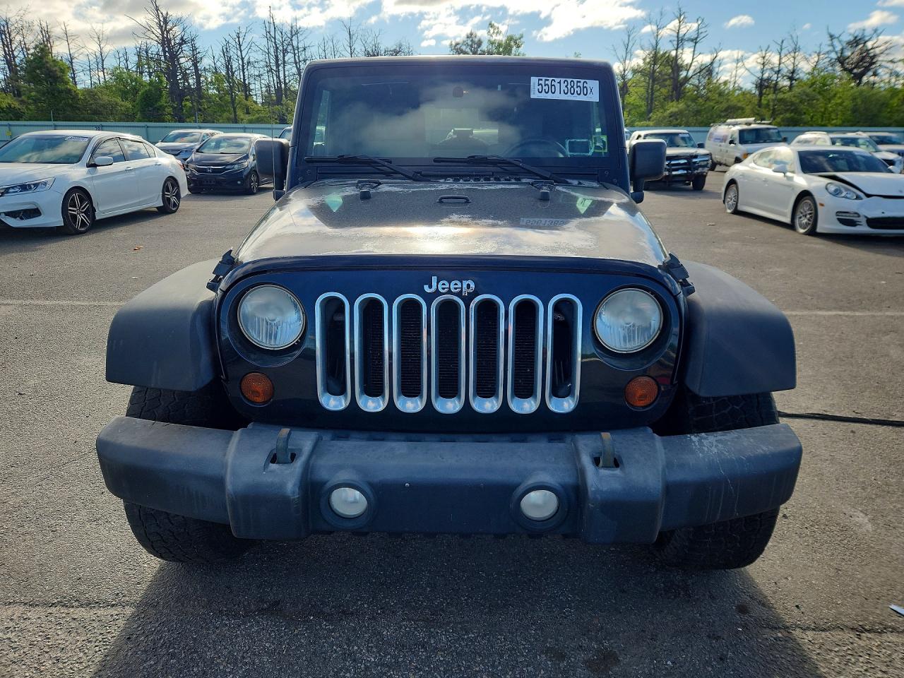 2010 Jeep Wrangler Unlimited Sport Black vin: 1J4HA3H10AL166558