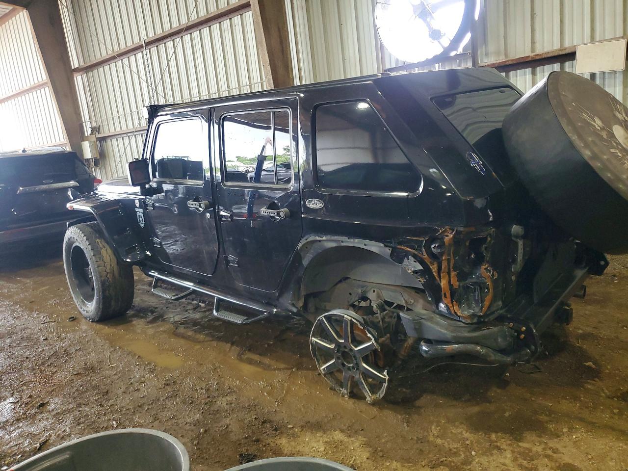 2011 Jeep Wrangler Unlimited Sport Black vin: 1J4HA3H10BL614248