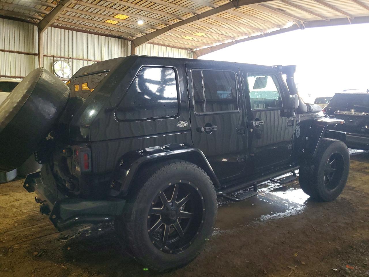 2011 Jeep Wrangler Unlimited Sport Black vin: 1J4HA3H10BL614248