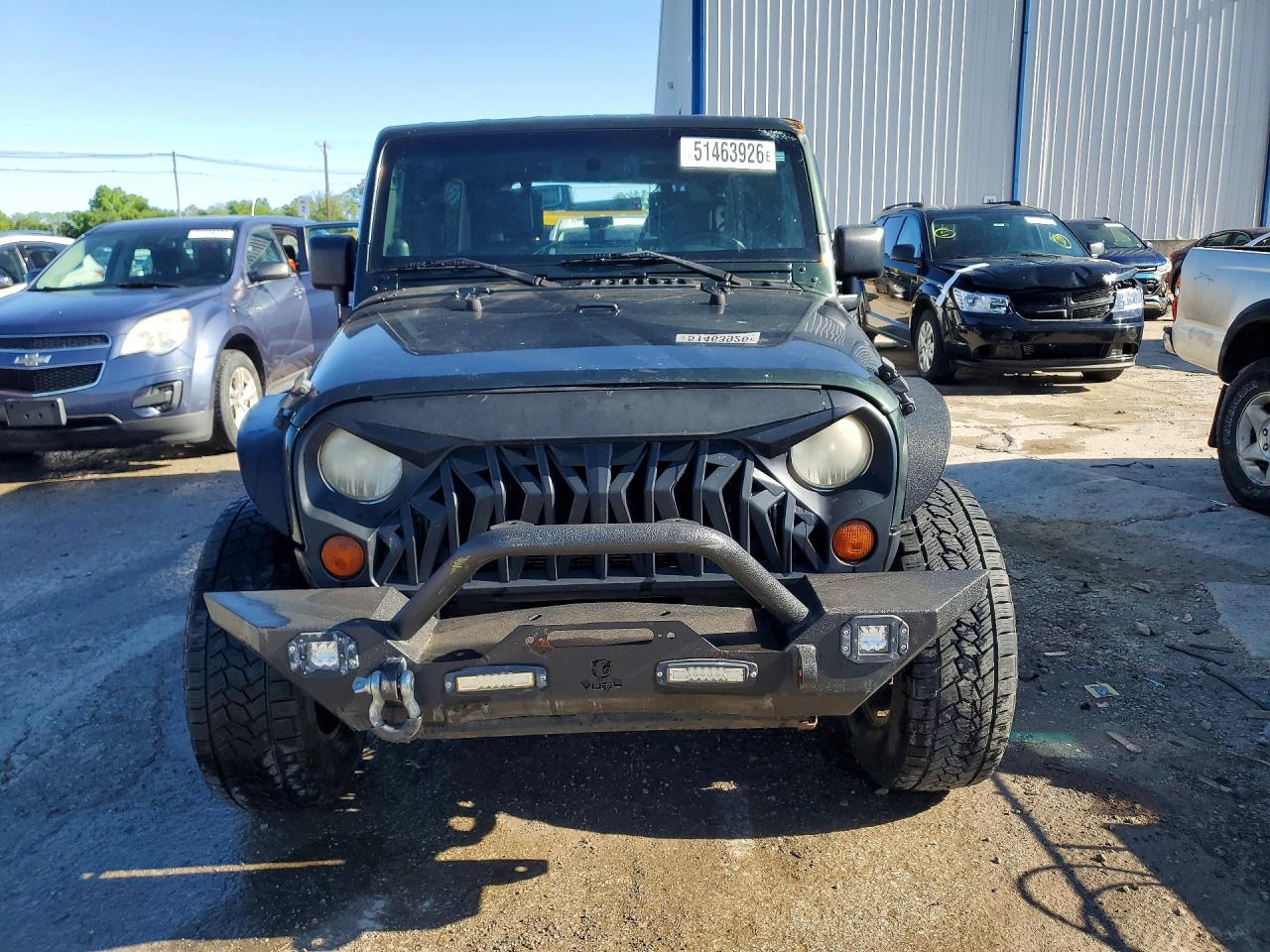 2010 Jeep Wrangler Unlimited Sport Green vin: 1J4HA3H12AL125218
