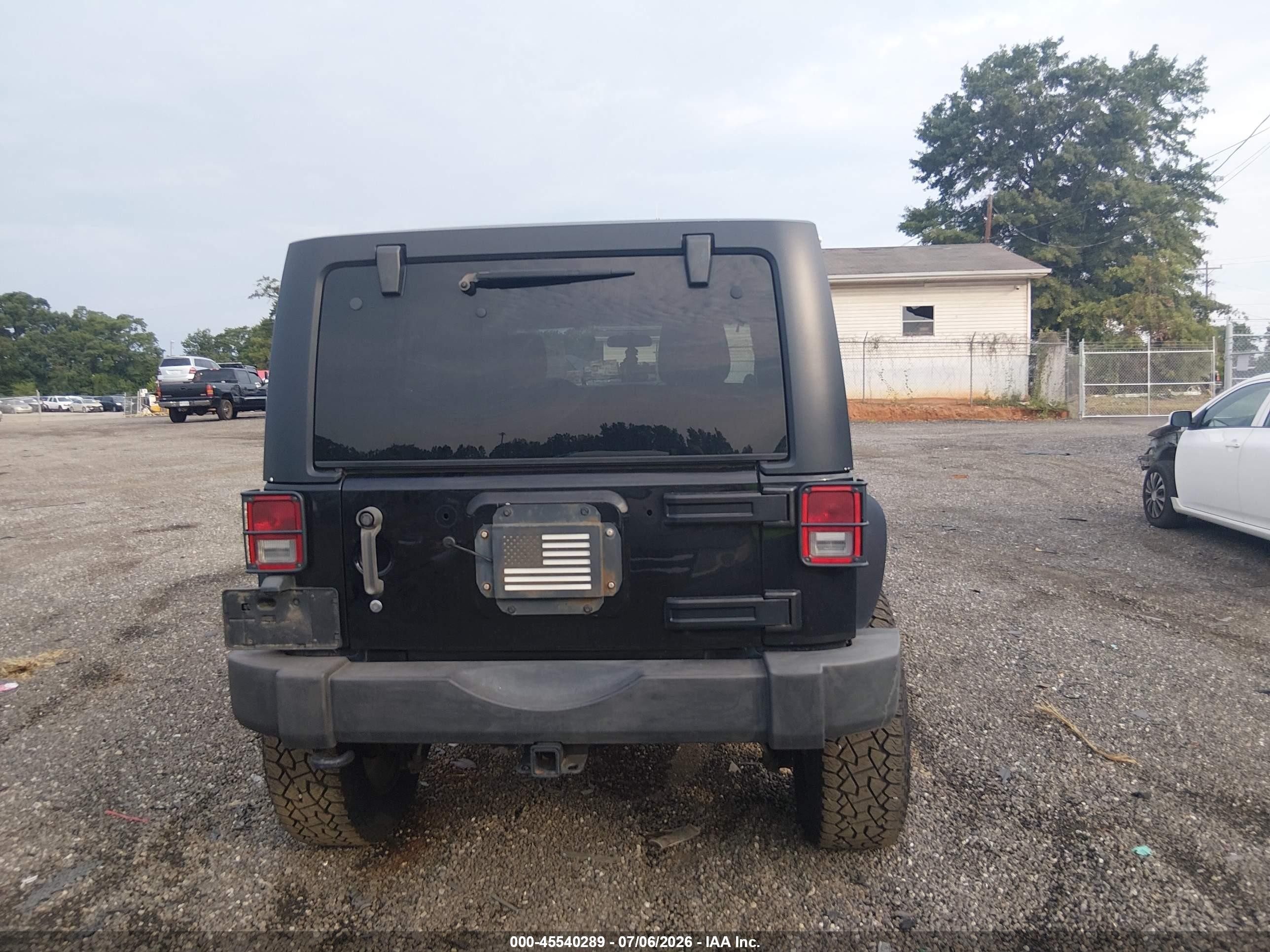 2011 Jeep Wrangler Unlimited Sport Black vin: 1J4HA3H1XBL610322