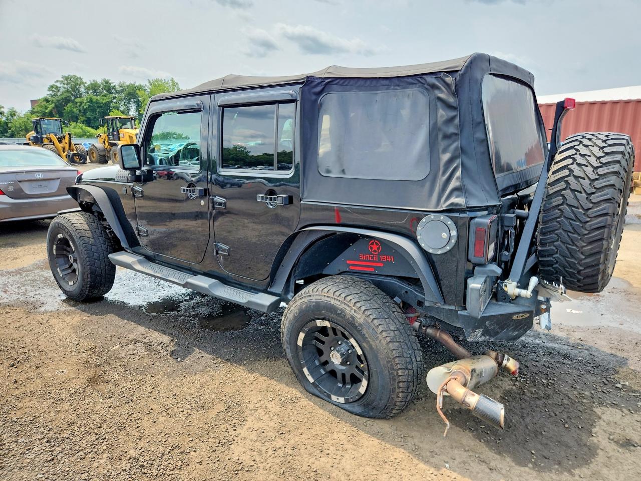 2010 Jeep Wrangler Unlimited Sahara Black vin: 1J4HA5H10AL157290
