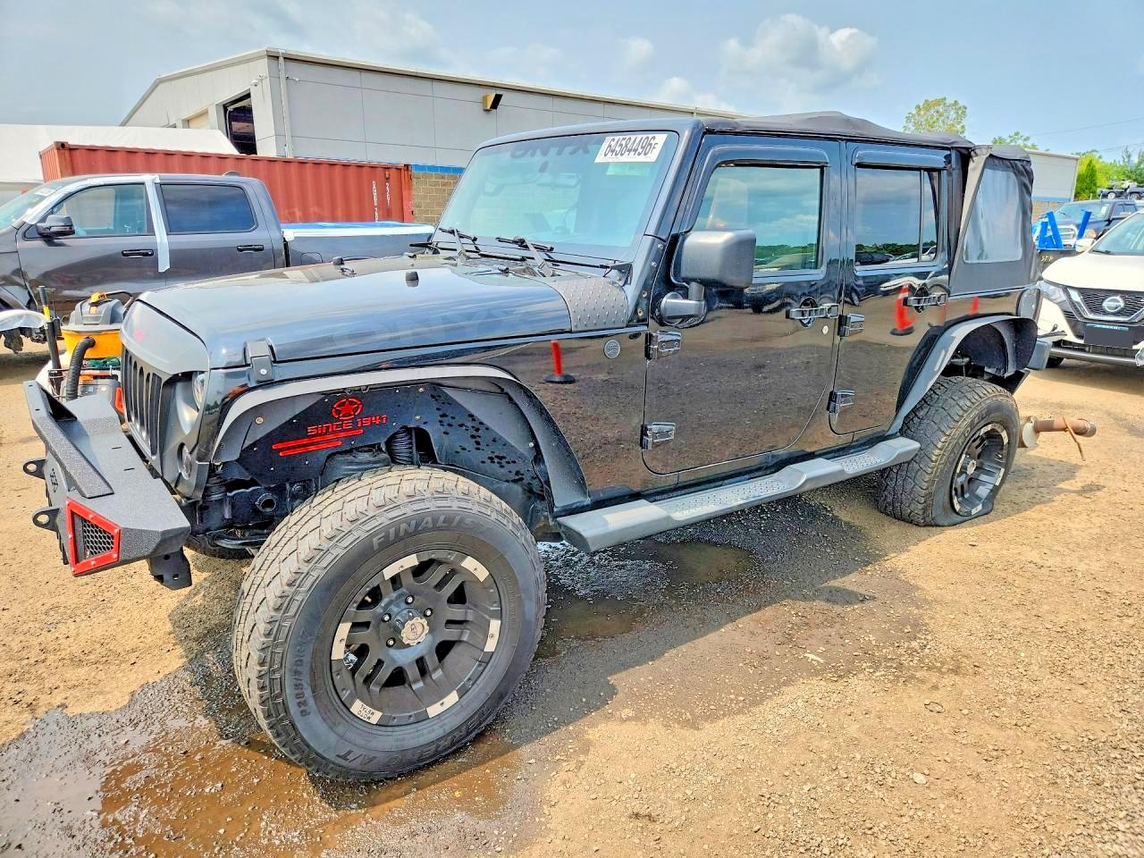 2010 Jeep Wrangler Unlimited Sahara Black vin: 1J4HA5H10AL157290