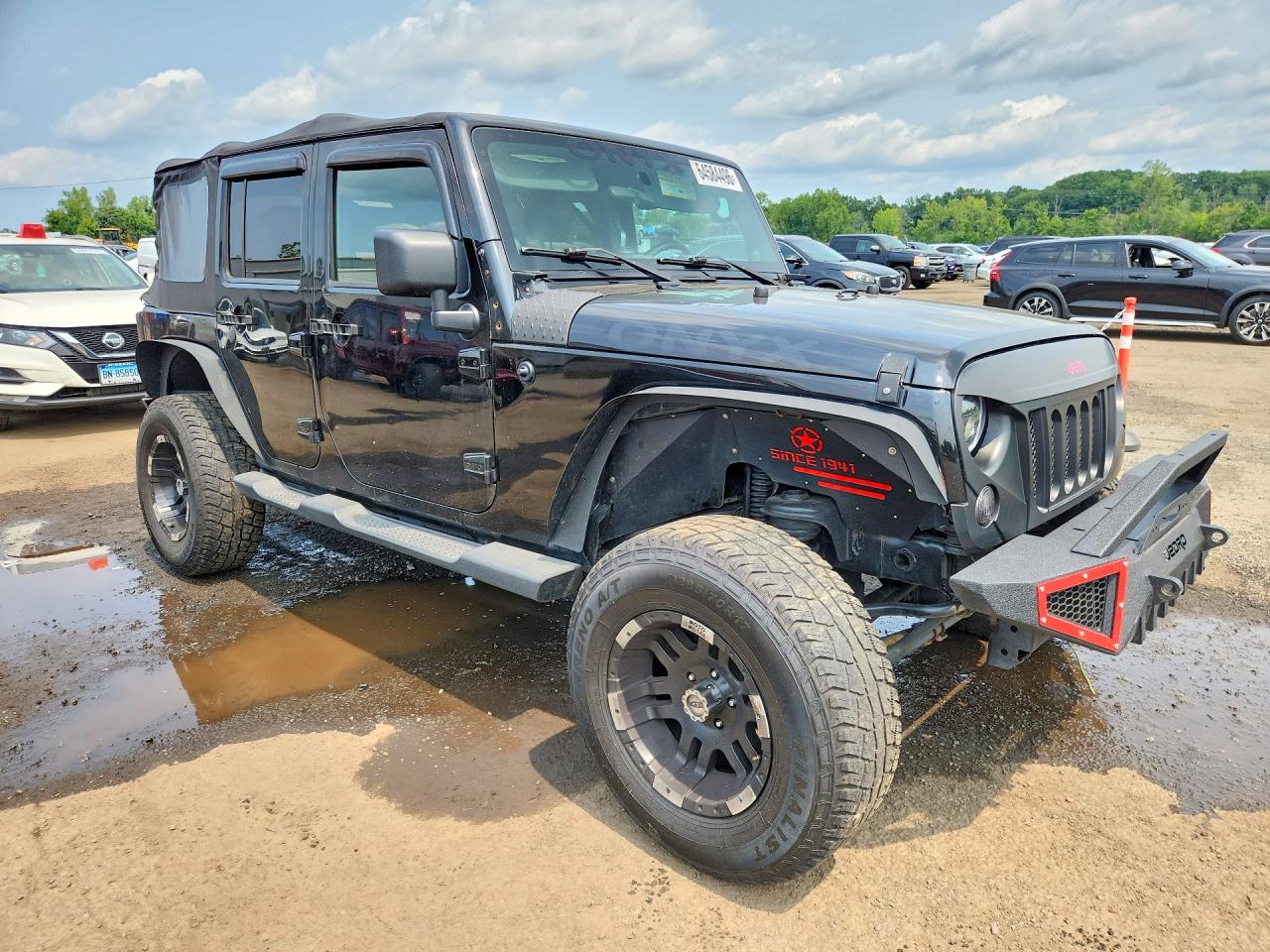 2010 Jeep Wrangler Unlimited Sahara Black vin: 1J4HA5H10AL157290
