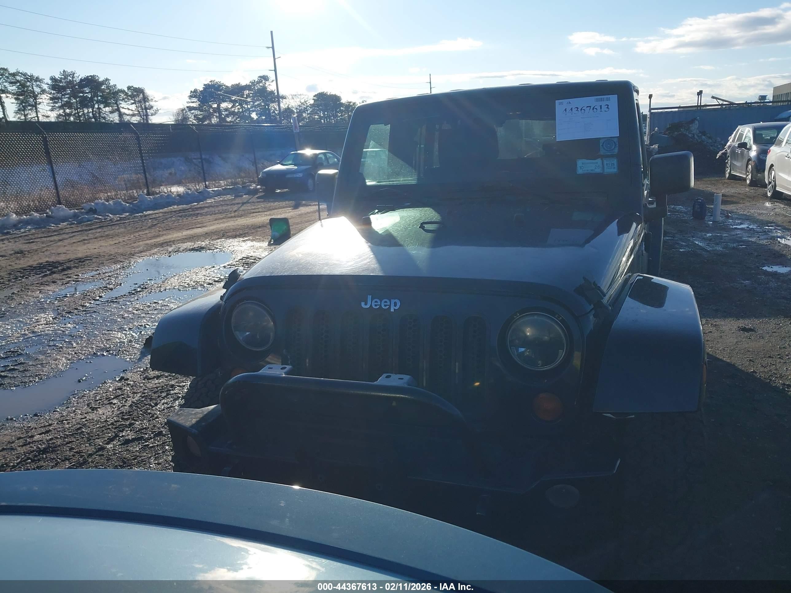 2011 Jeep Wrangler Unlimited Sahara Black vin: 1J4HA5H13BL513331