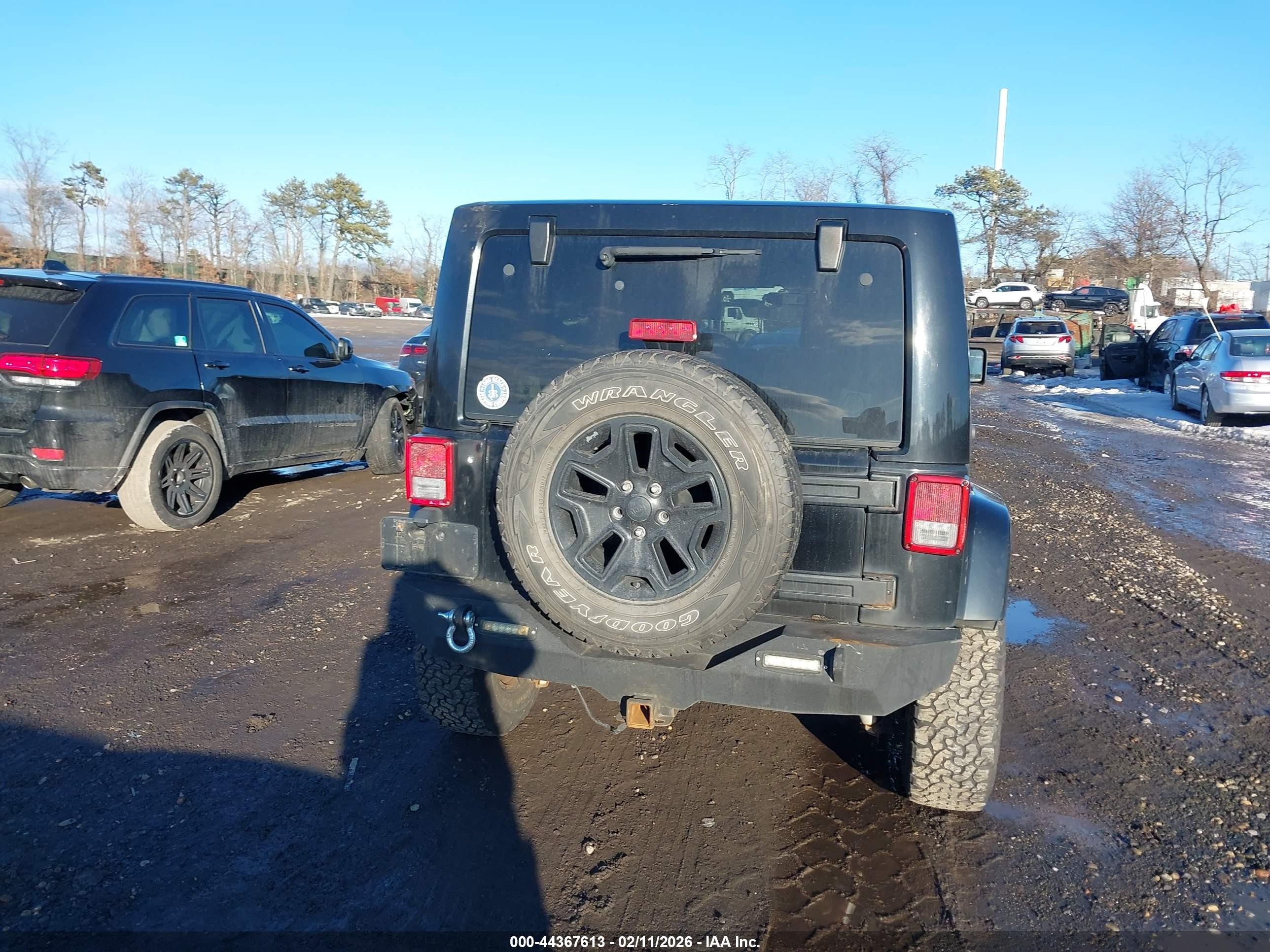 2011 Jeep Wrangler Unlimited Sahara Black vin: 1J4HA5H13BL513331