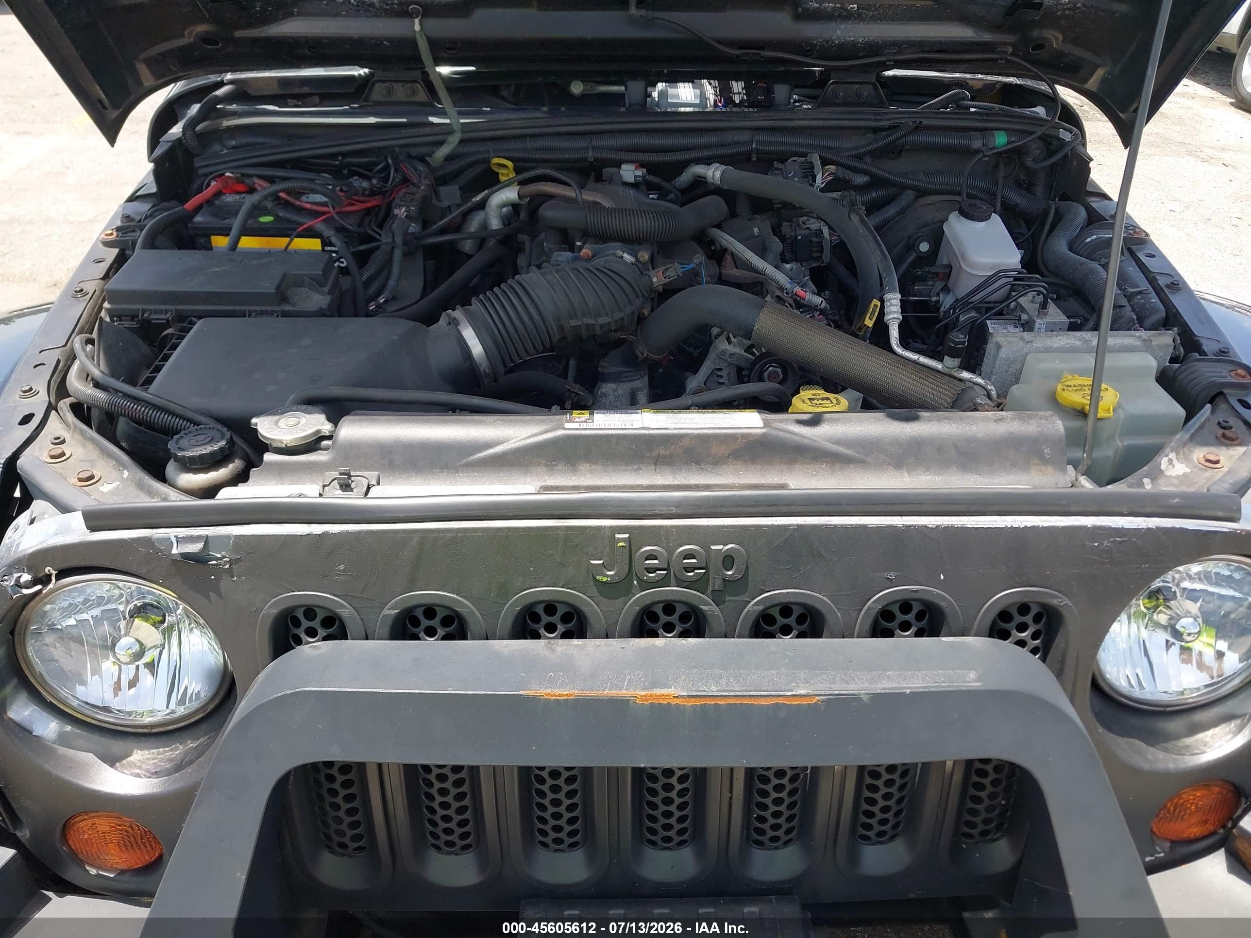 2010 Jeep Wrangler Unlimited Sahara Черный vin: 1J4HA5H15AL181732