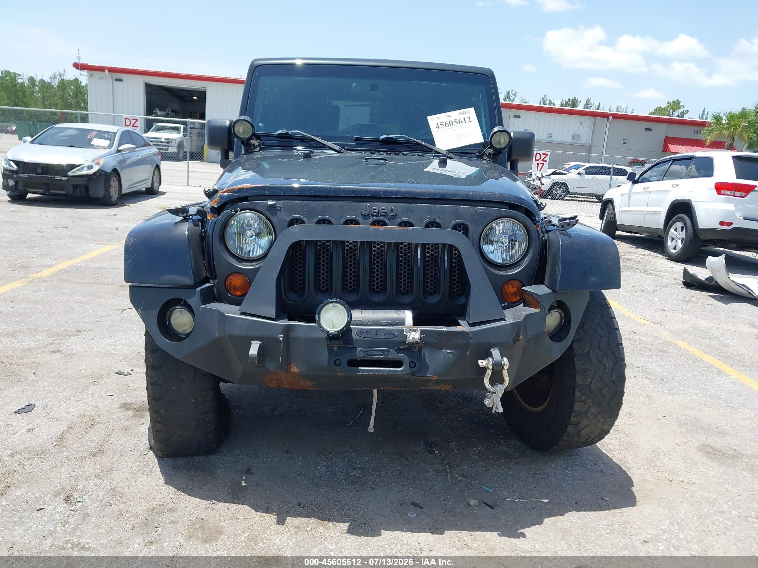 2010 Jeep Wrangler Unlimited Sahara Черный vin: 1J4HA5H15AL181732