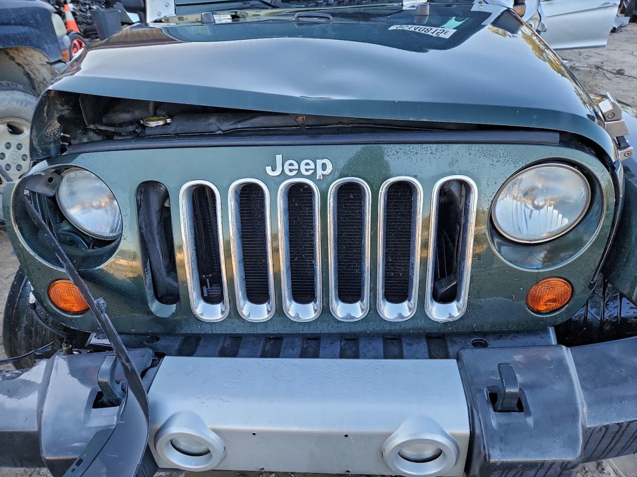 2010 Jeep Wrangler Unlimited Sahara Зеленый vin: 1J4HA5H18AL181711