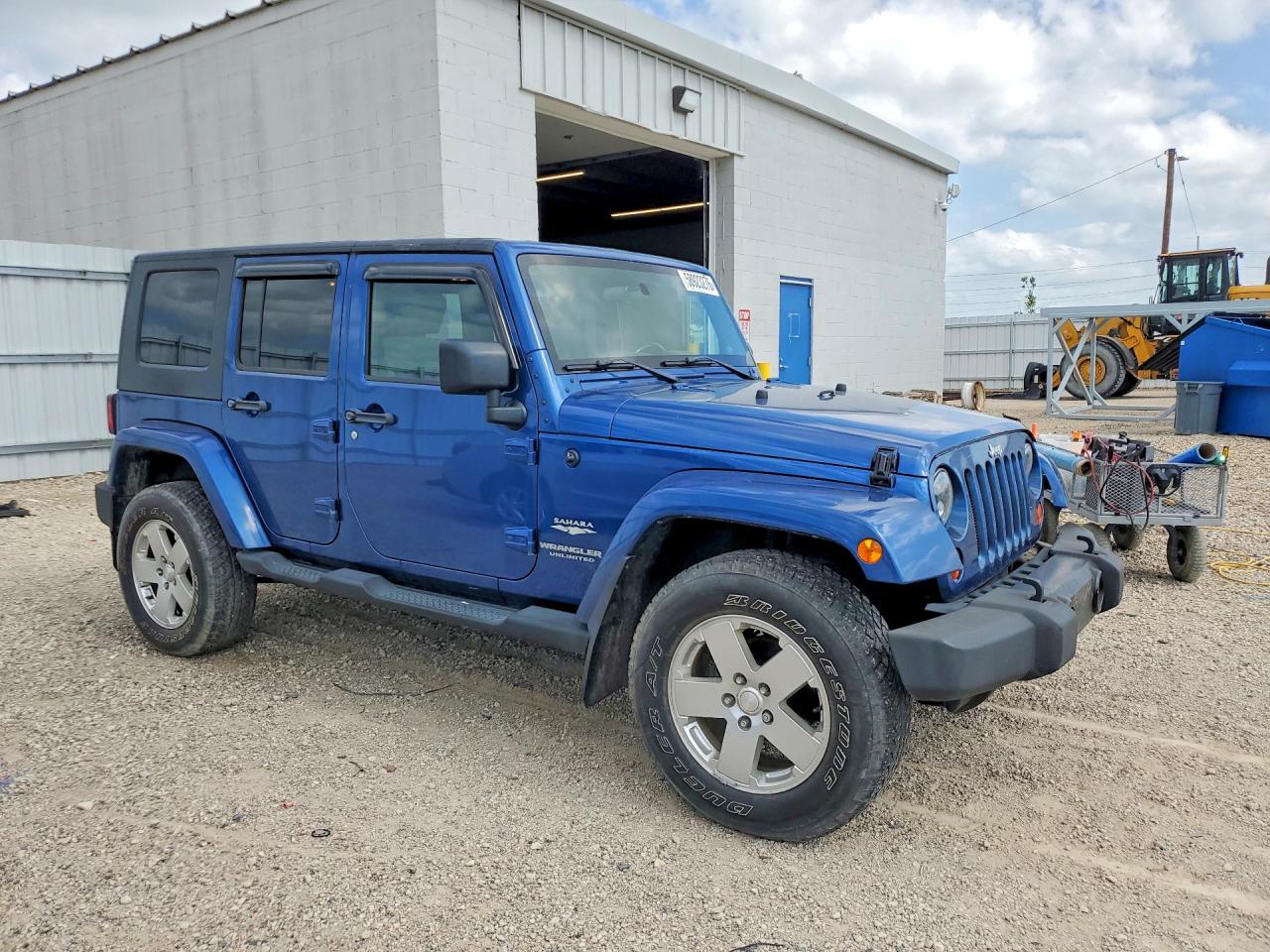 2010 Jeep Wrangler Unlimited Sahara Синий vin: 1J4HA5H1XAL163761