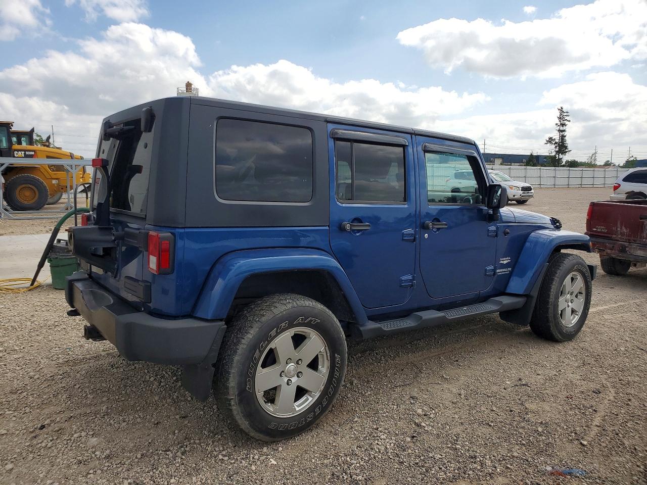 2010 Jeep Wrangler Unlimited Sahara Синий vin: 1J4HA5H1XAL163761