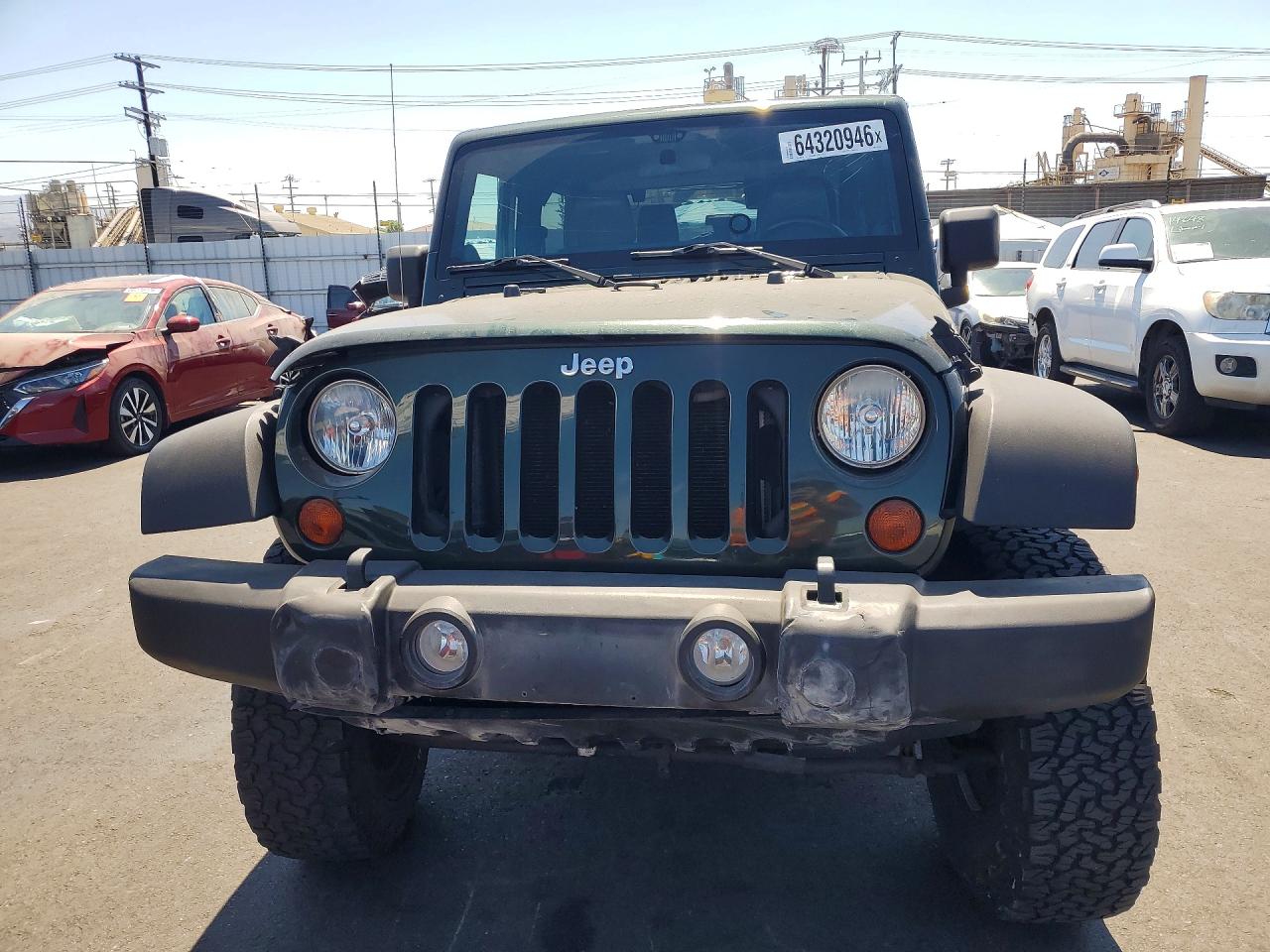 2011 Jeep Wrangler Rubicon Green vin: 1J4HA6D15BL621042