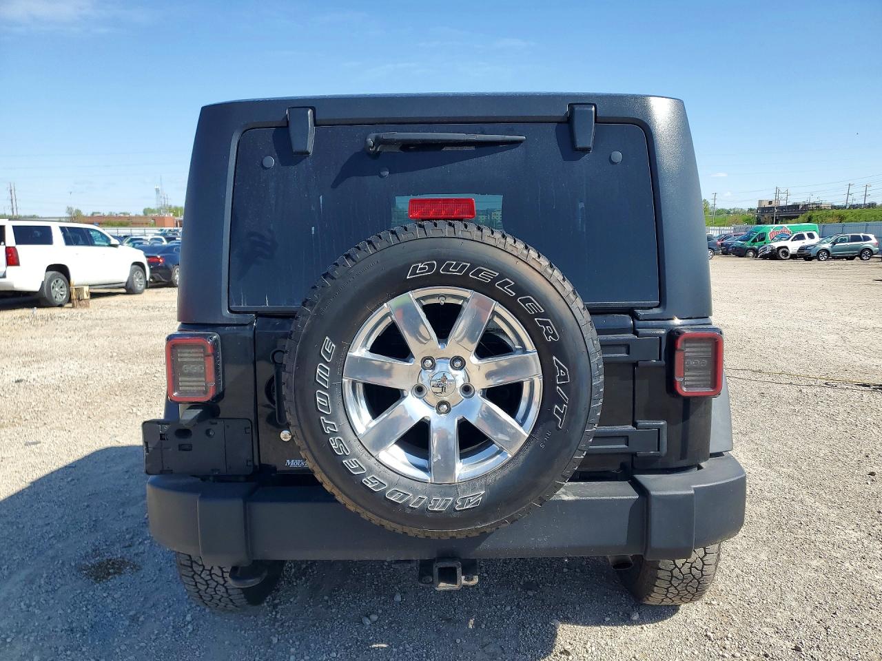 2011 Jeep Wrangler Rubicon Black vin: 1J4HA6D1XBL510017