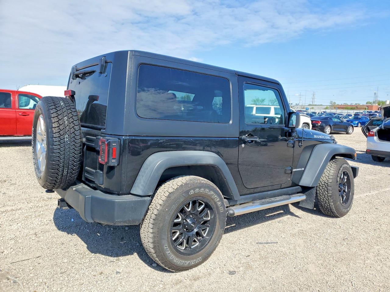 2011 Jeep Wrangler Rubicon Black vin: 1J4HA6D1XBL510017