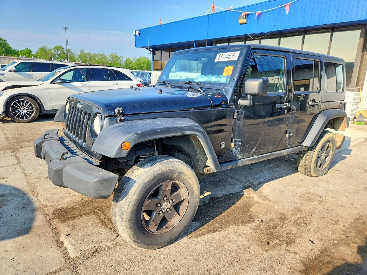 2011 Jeep Wrangler Unlimited Rubicon Черный vin: 1J4HA6H13BL573390
