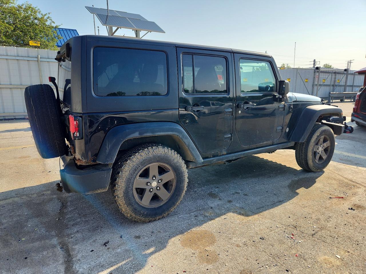 2011 Jeep Wrangler Unlimited Rubicon Black vin: 1J4HA6H13BL573390
