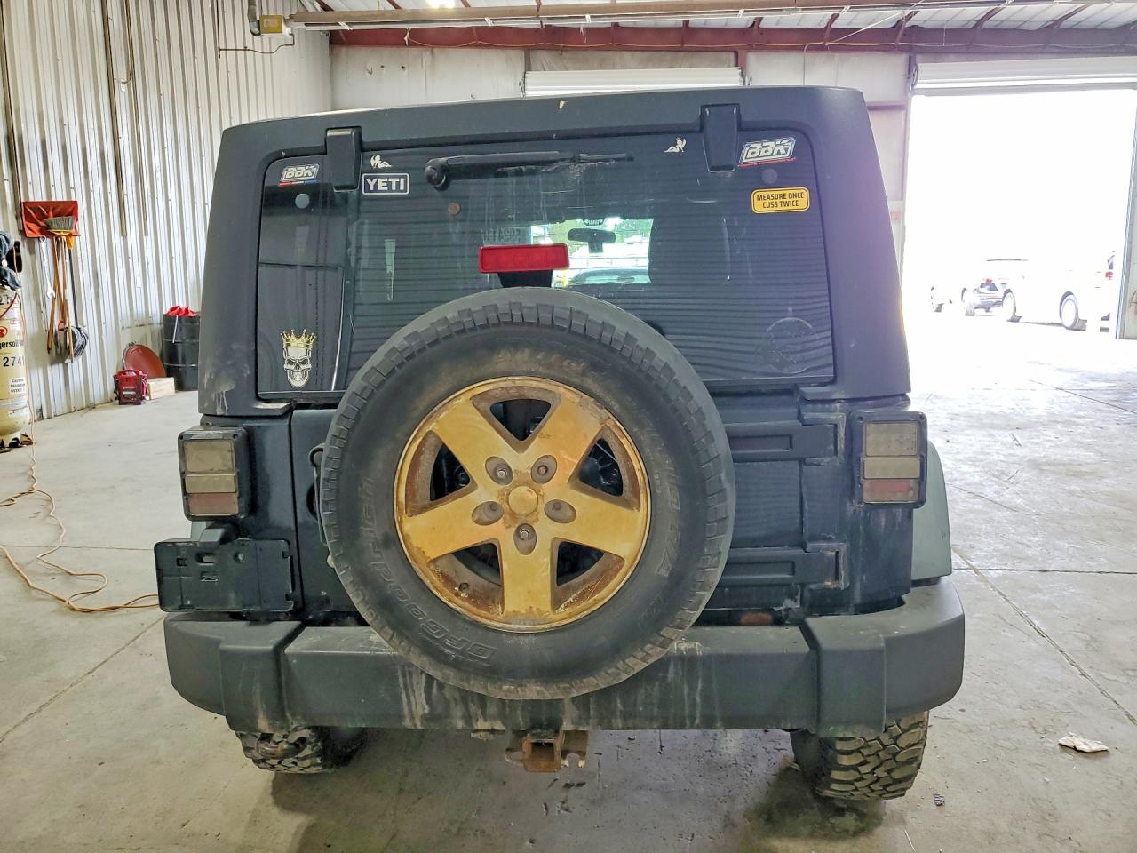 2011 Jeep Wrangler Unlimited Rubicon Black vin: 1J4HA6H16BL565252