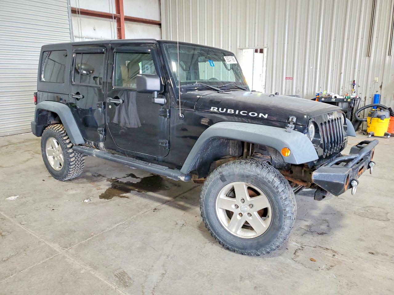 2011 Jeep Wrangler Unlimited Rubicon Black vin: 1J4HA6H16BL565252