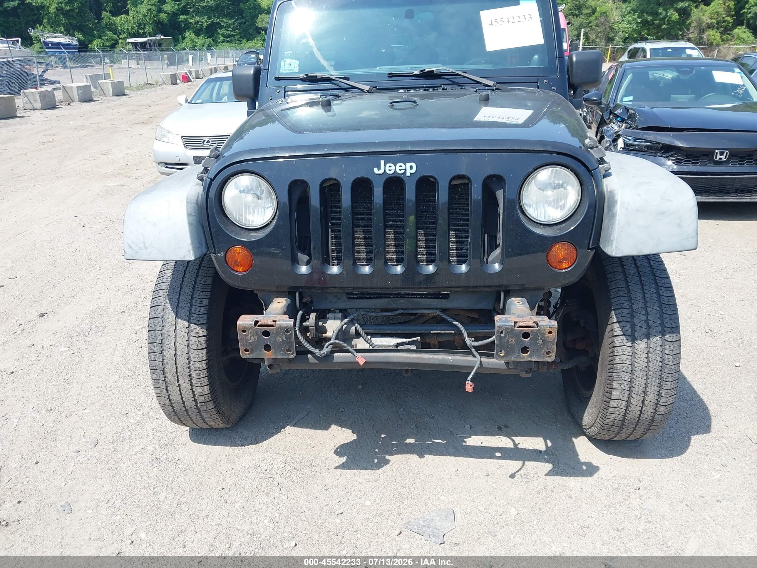 2011 Jeep Wrangler Unlimited Rubicon Black vin: 1J4HA6H1XBL503417