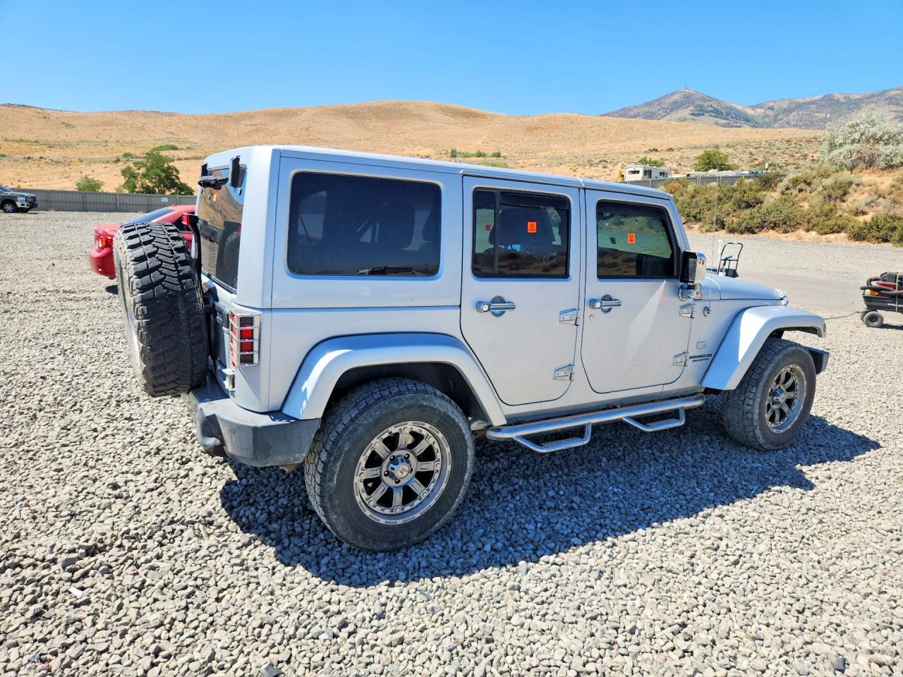 2011 Jeep Wrangler Unlimited Jeep 70th Anniversary Серебряный vin: 1J4HA7H16BL613869