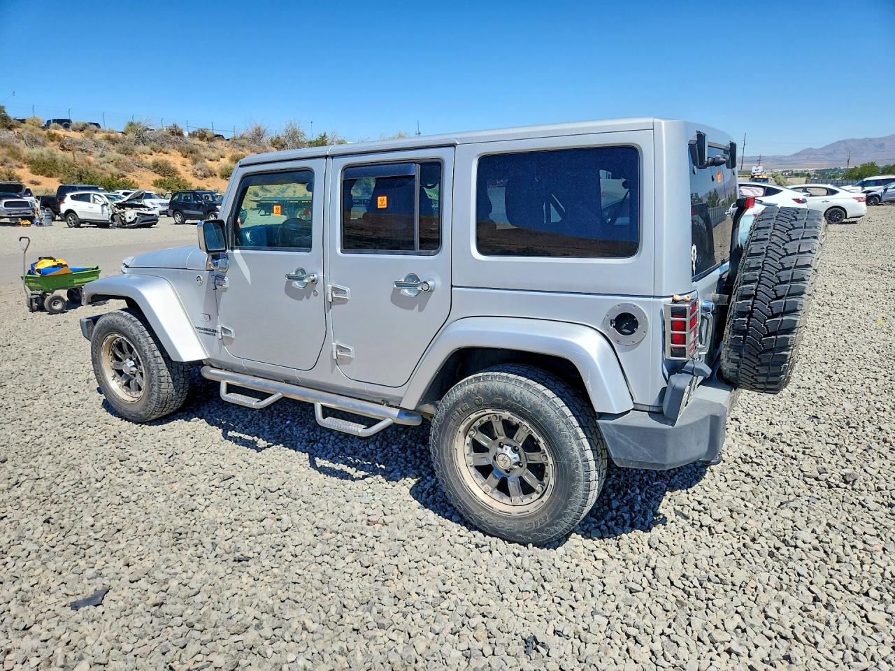 2011 Jeep Wrangler Unlimited Jeep 70th Anniversary Серебряный vin: 1J4HA7H16BL613869