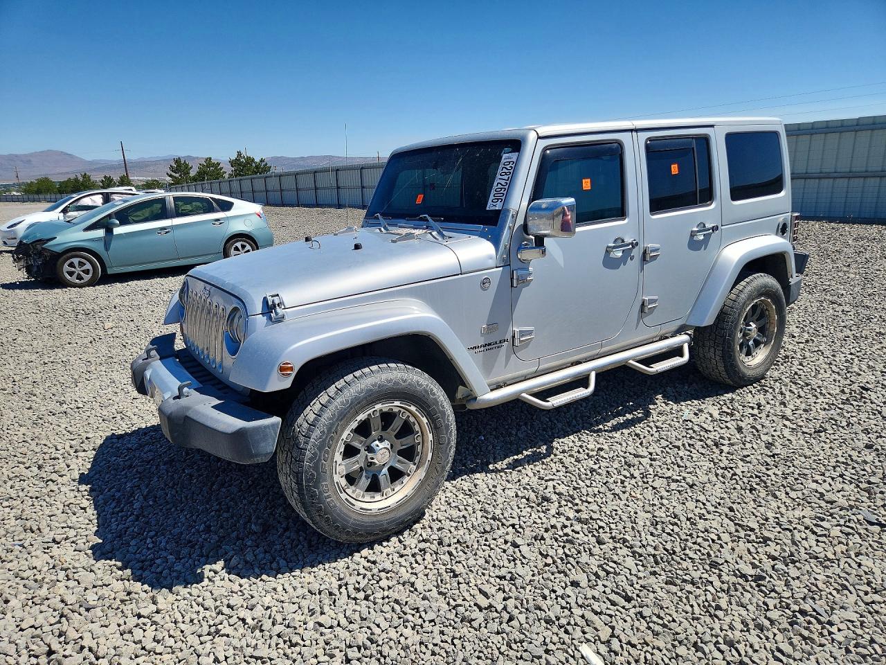2011 Jeep Wrangler Unlimited Jeep 70th Anniversary Silver vin: 1J4HA7H16BL613869