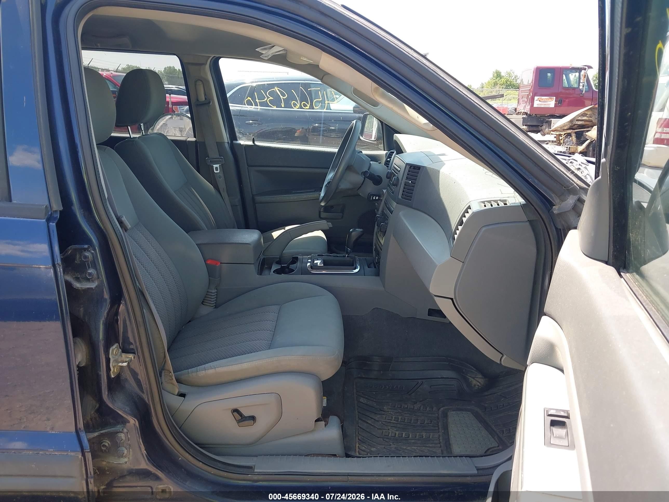 2005 Jeep Grand Cherokee Laredo Blue vin: 1J4HR48N15C542479
