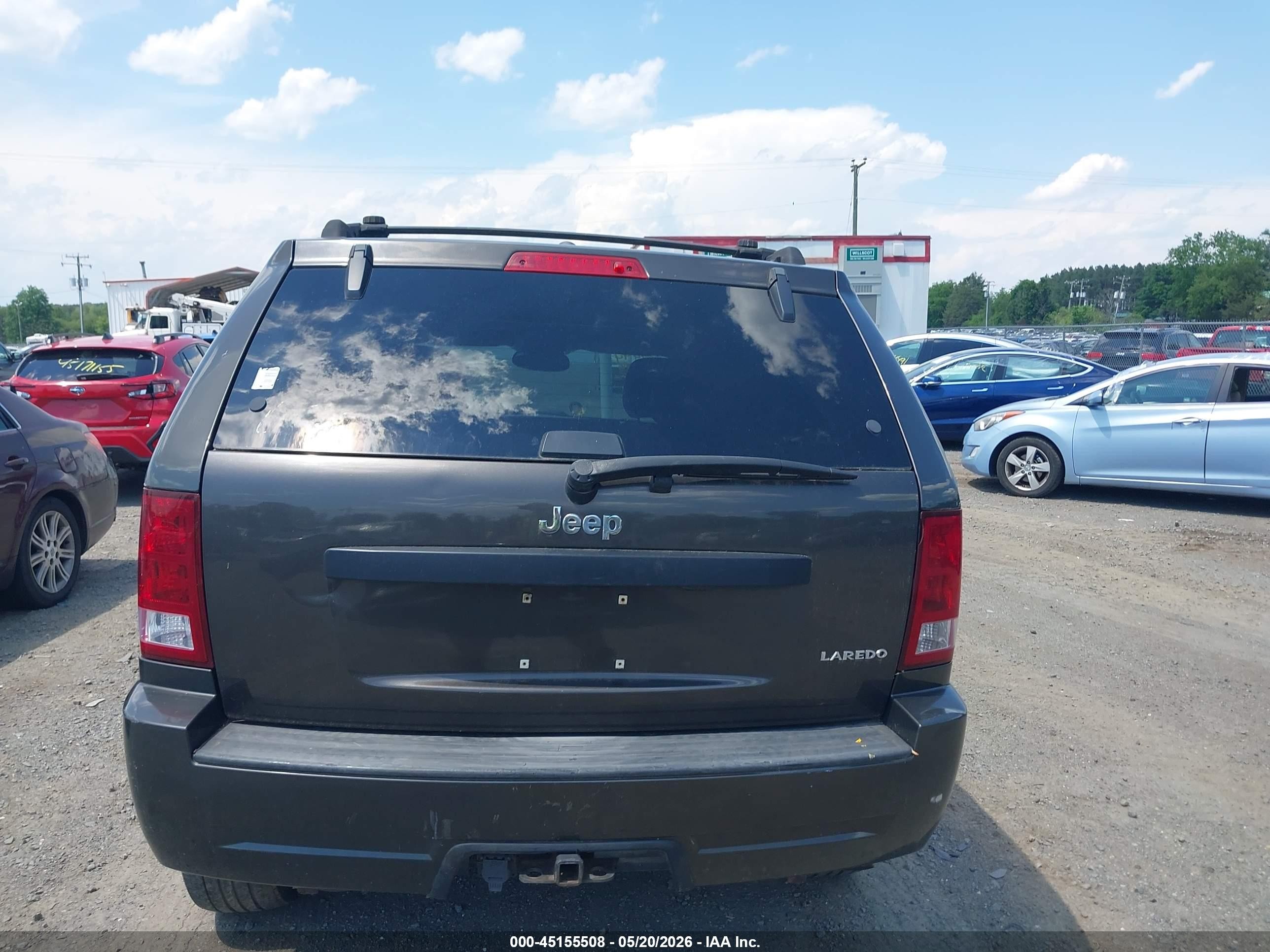 2005 Jeep Grand Cherokee Laredo Green vin: 1J4HR48N15C712985