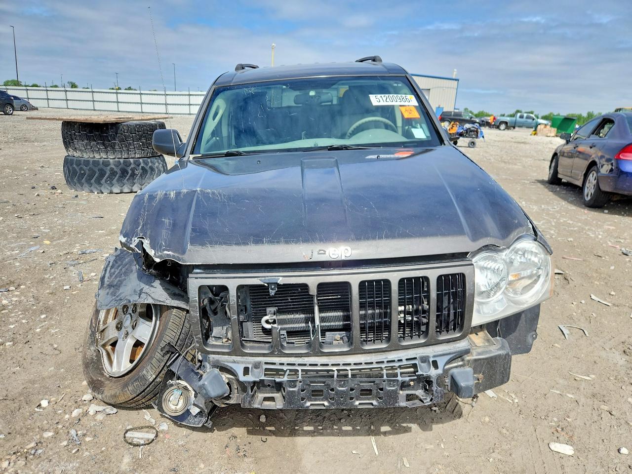 2005 Jeep Grand Cherokee Laredo/columbia/freedom Gray vin: 1J4HR48N25C559923